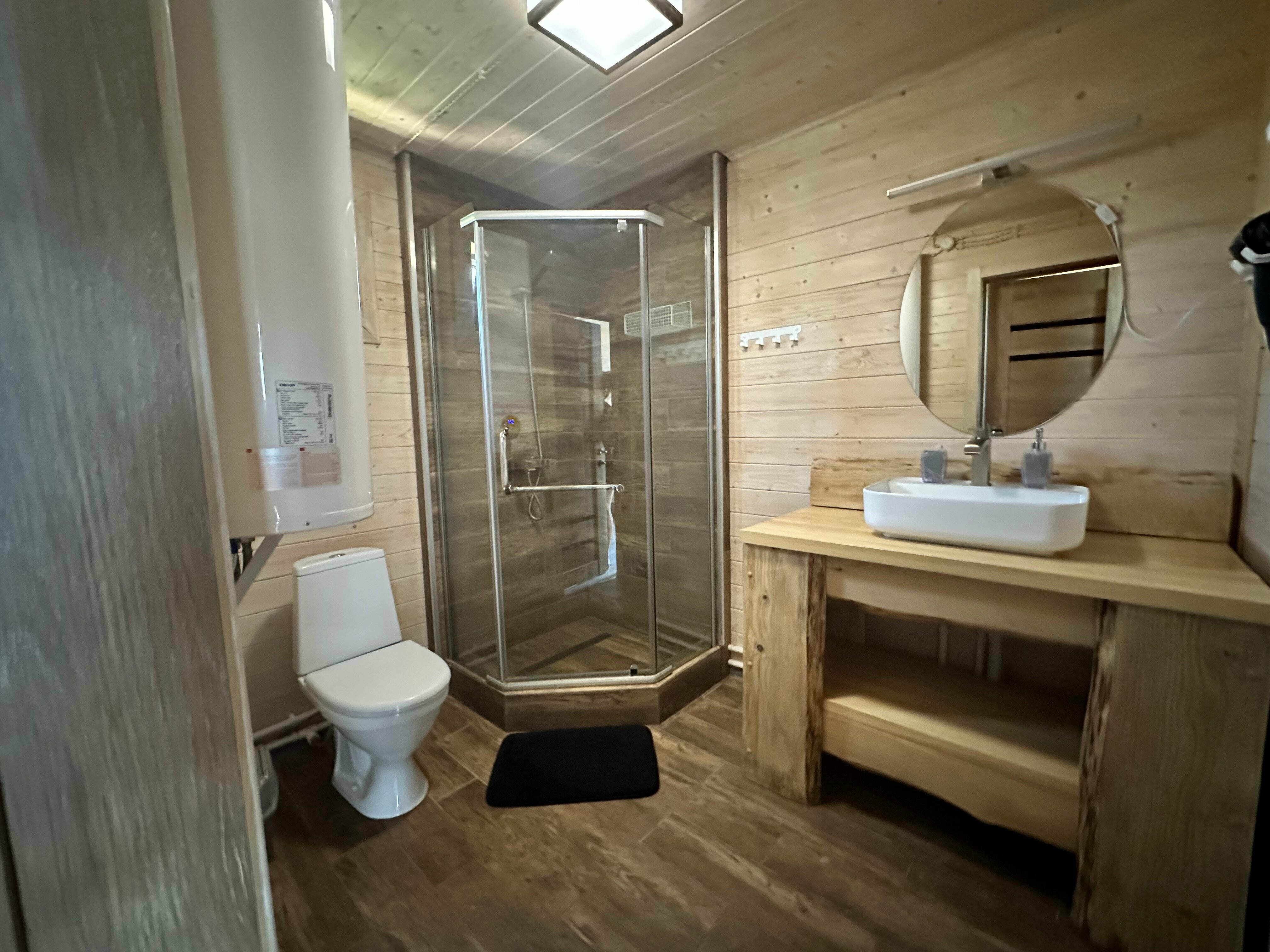 Барнхаус с видом на горы