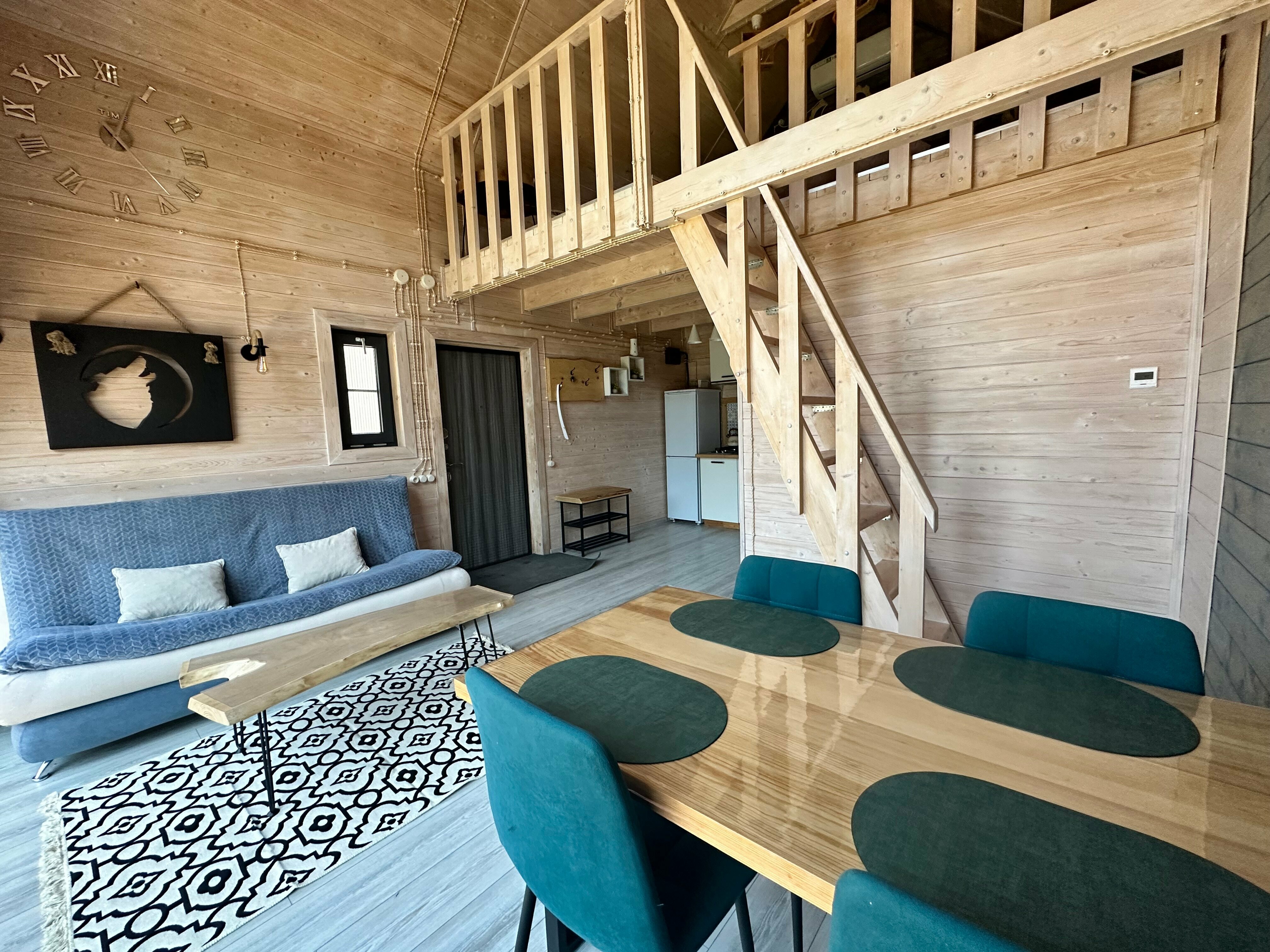 Барнхаус с видом на горы