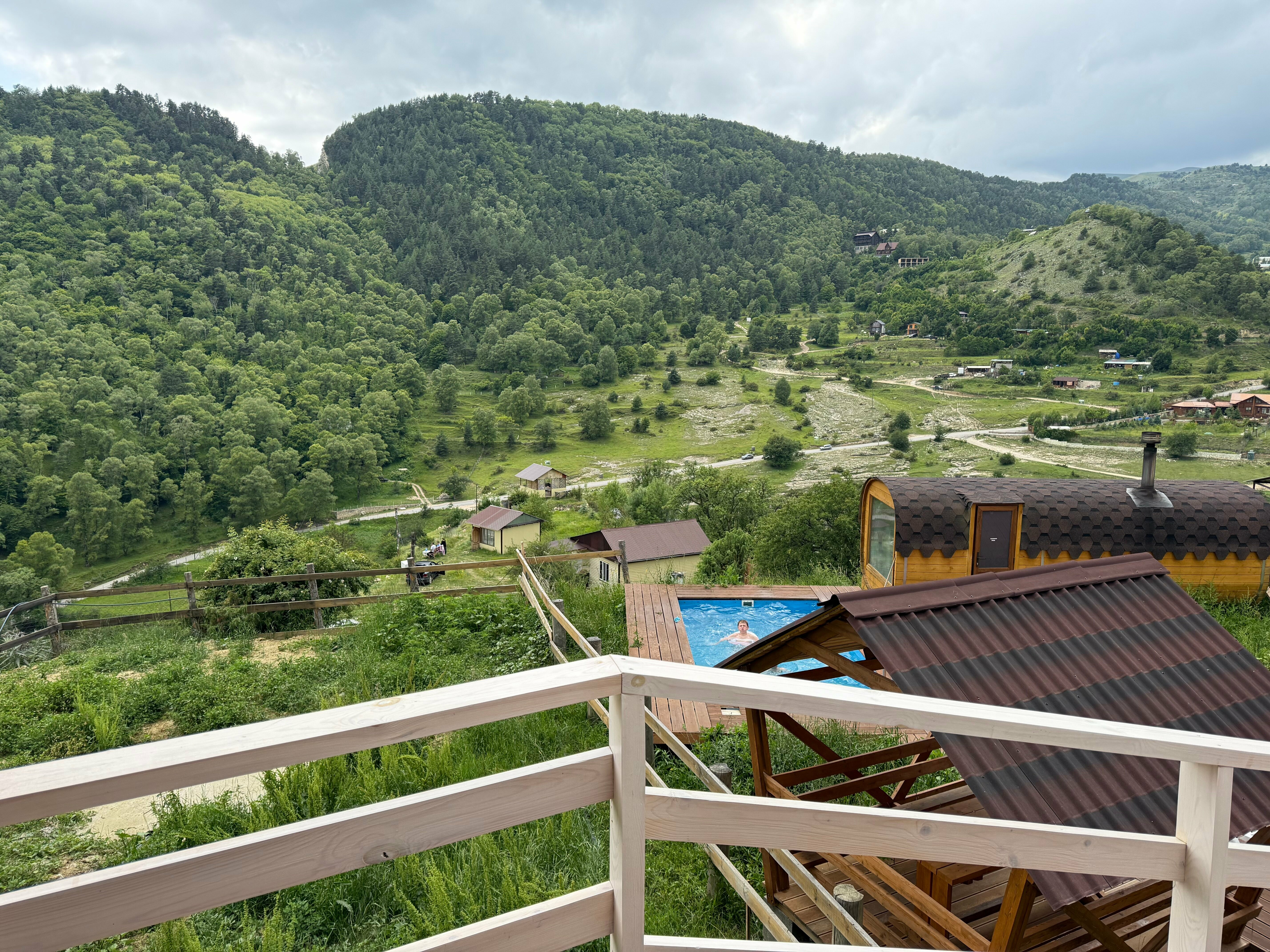 Дом с видом на горы