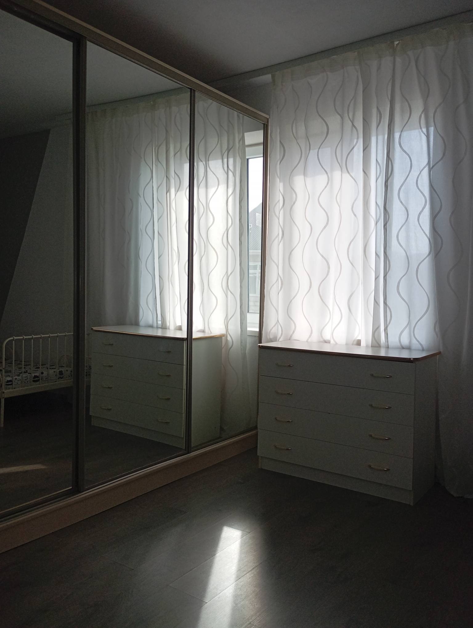 Двухместный номер с двуспальной кроватью и дополнительной кроватью