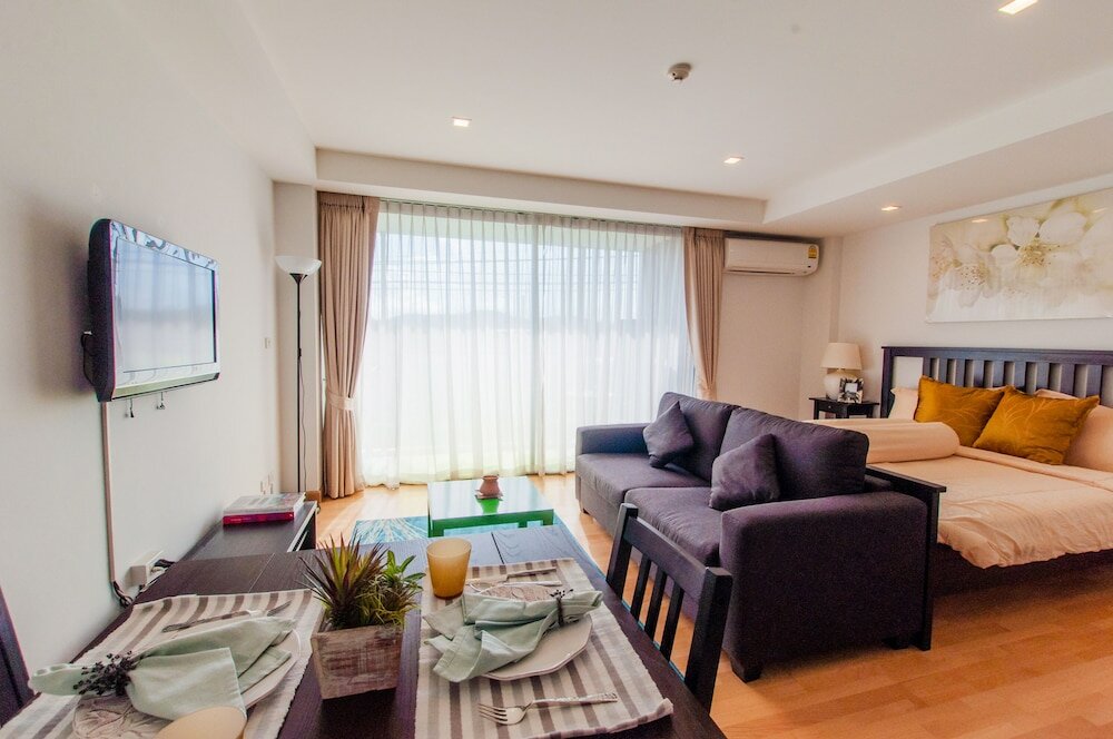 Corner Studio with Sofa Bed