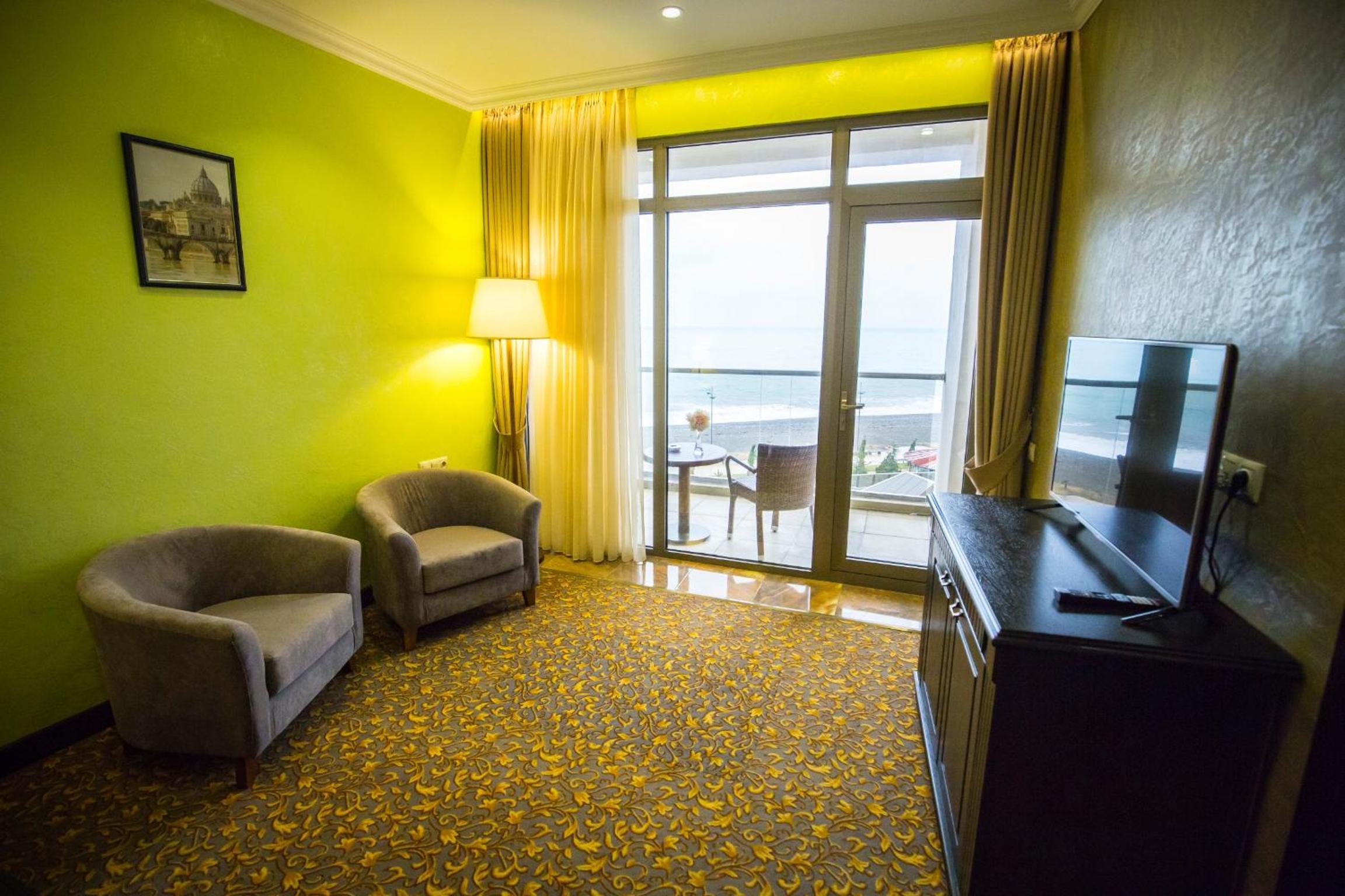 Family Room With Balcony