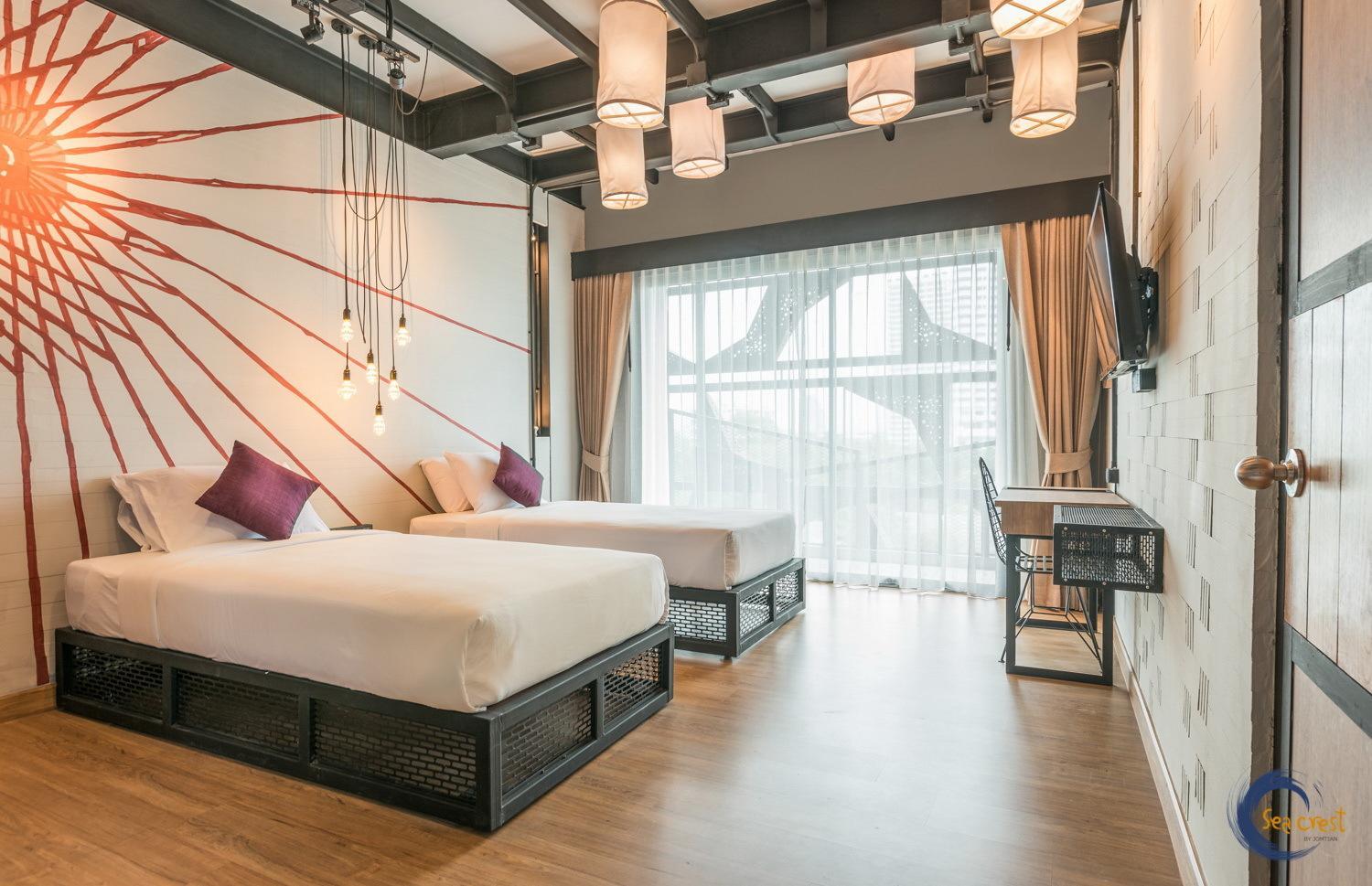 Deluxe Double or Twin Room with Sea View