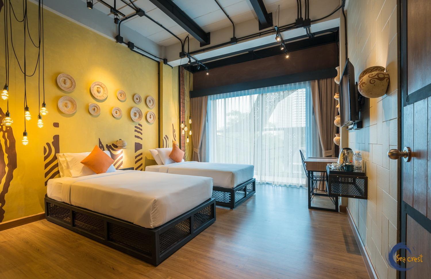 Deluxe Double or Twin Room with Sea View