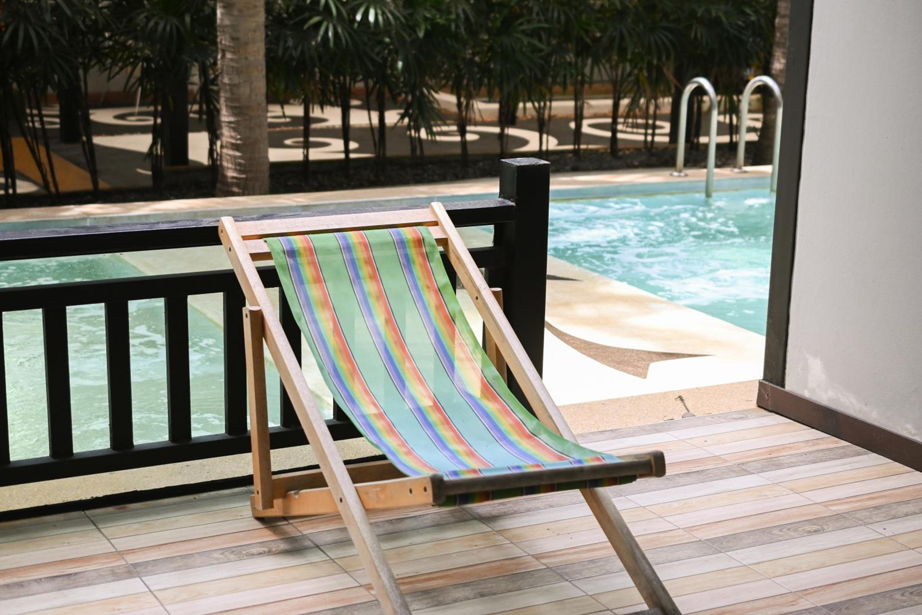 Pool Access Triple Room
