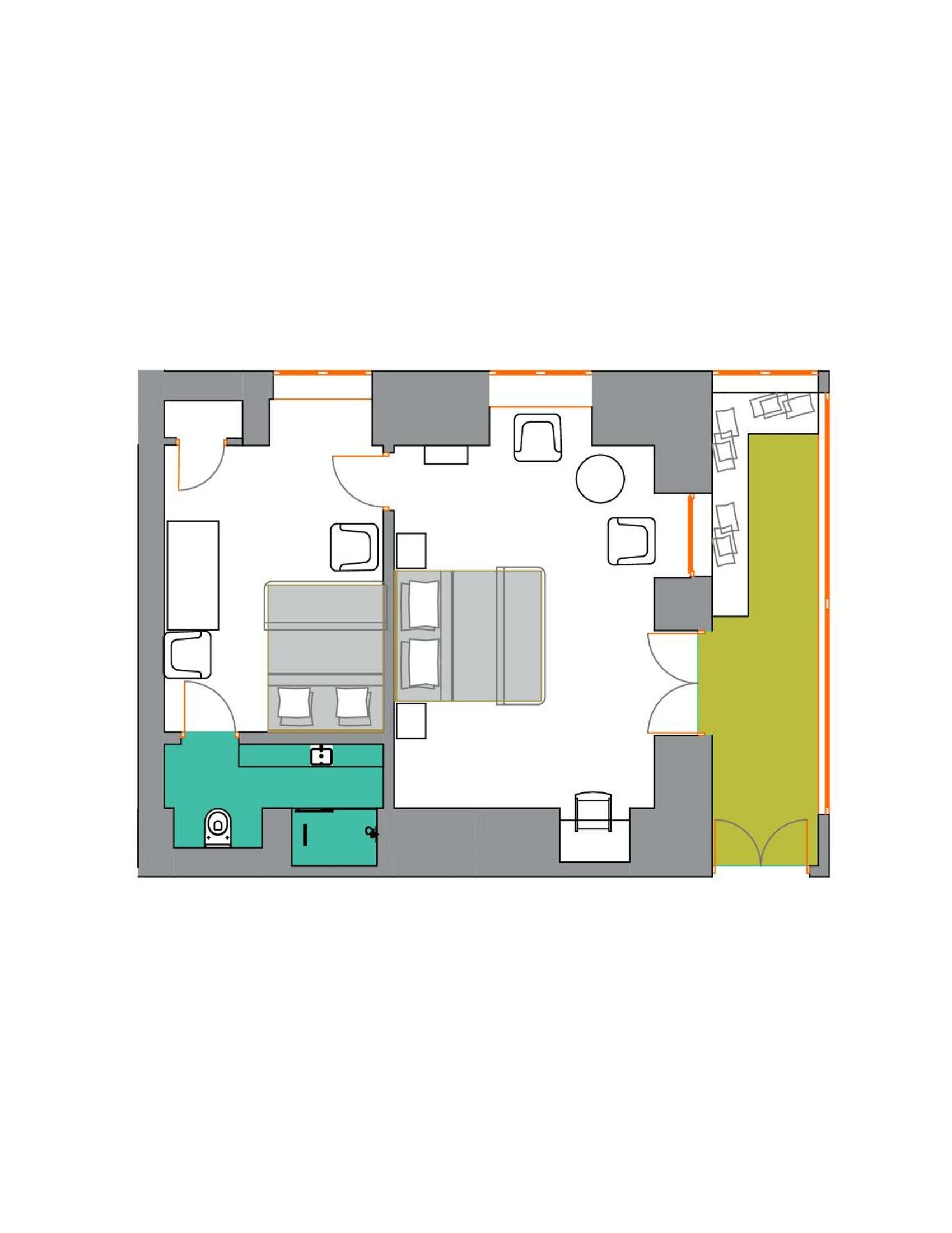 Family Suite with Balcony