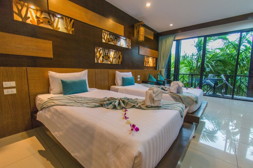 Deluxe Double or Twin Room, Garden View