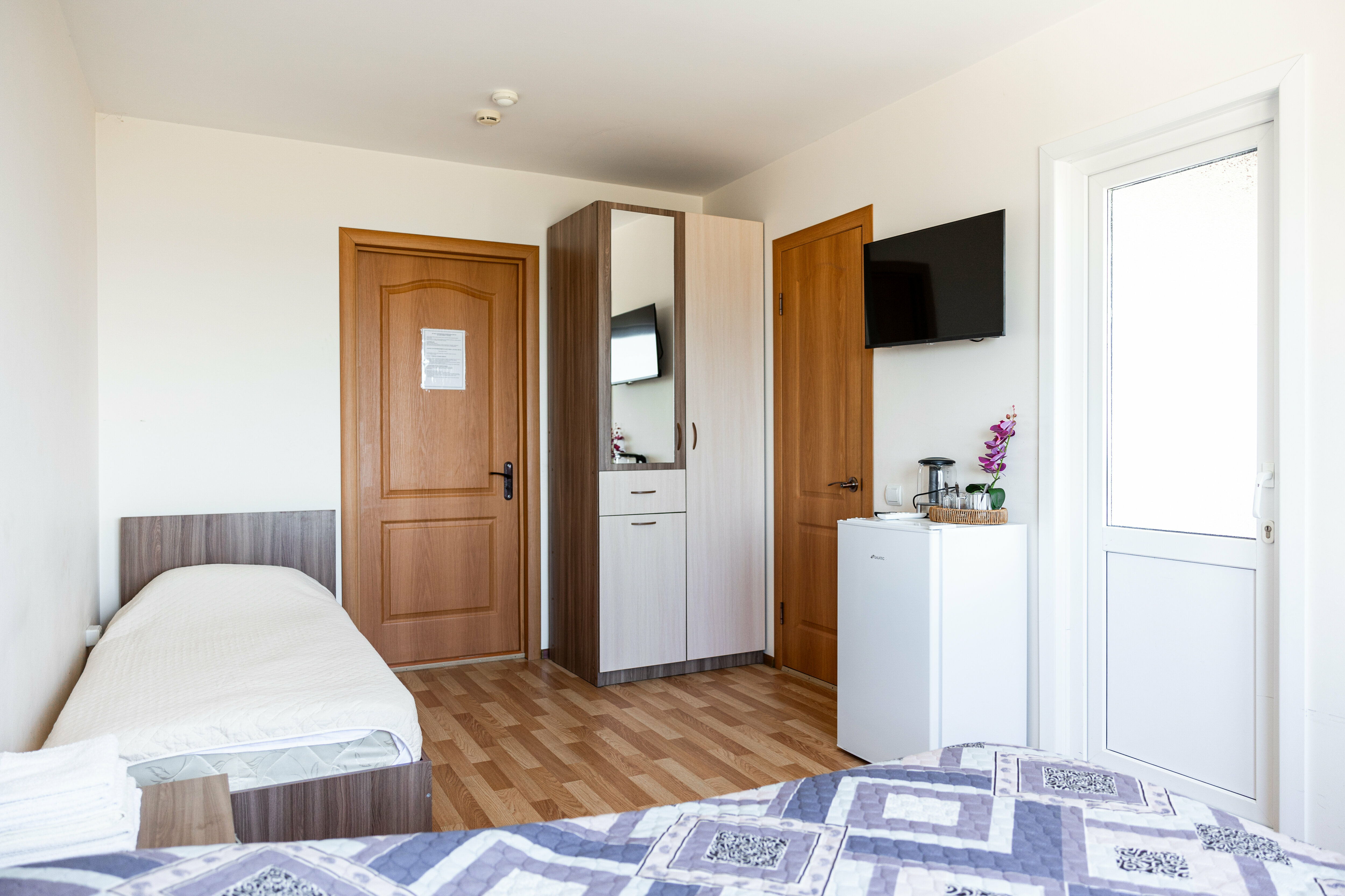 Трехместный номер с видом на море