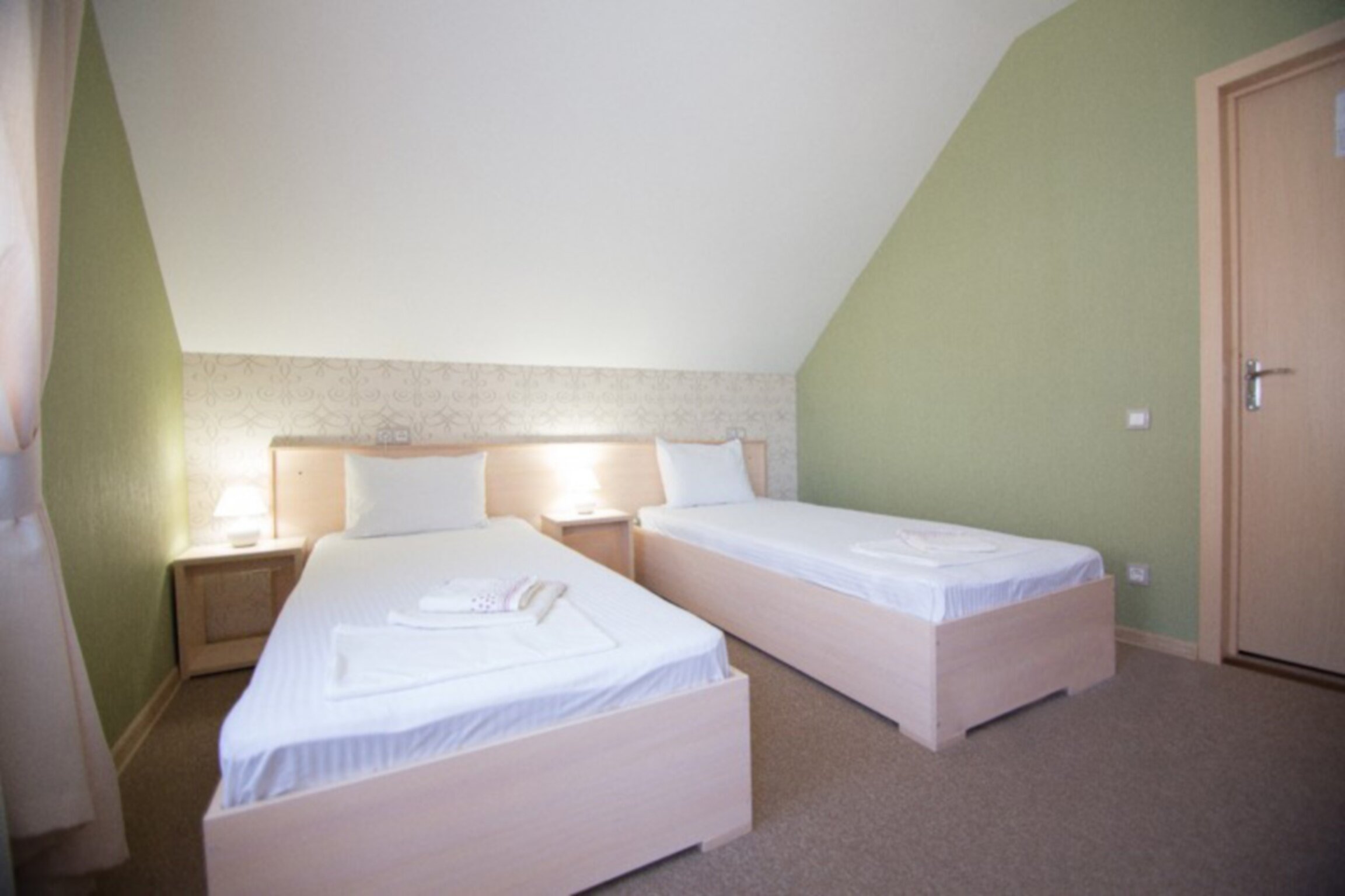 Бюджетный двухместный номер с 2 отдельными кроватями