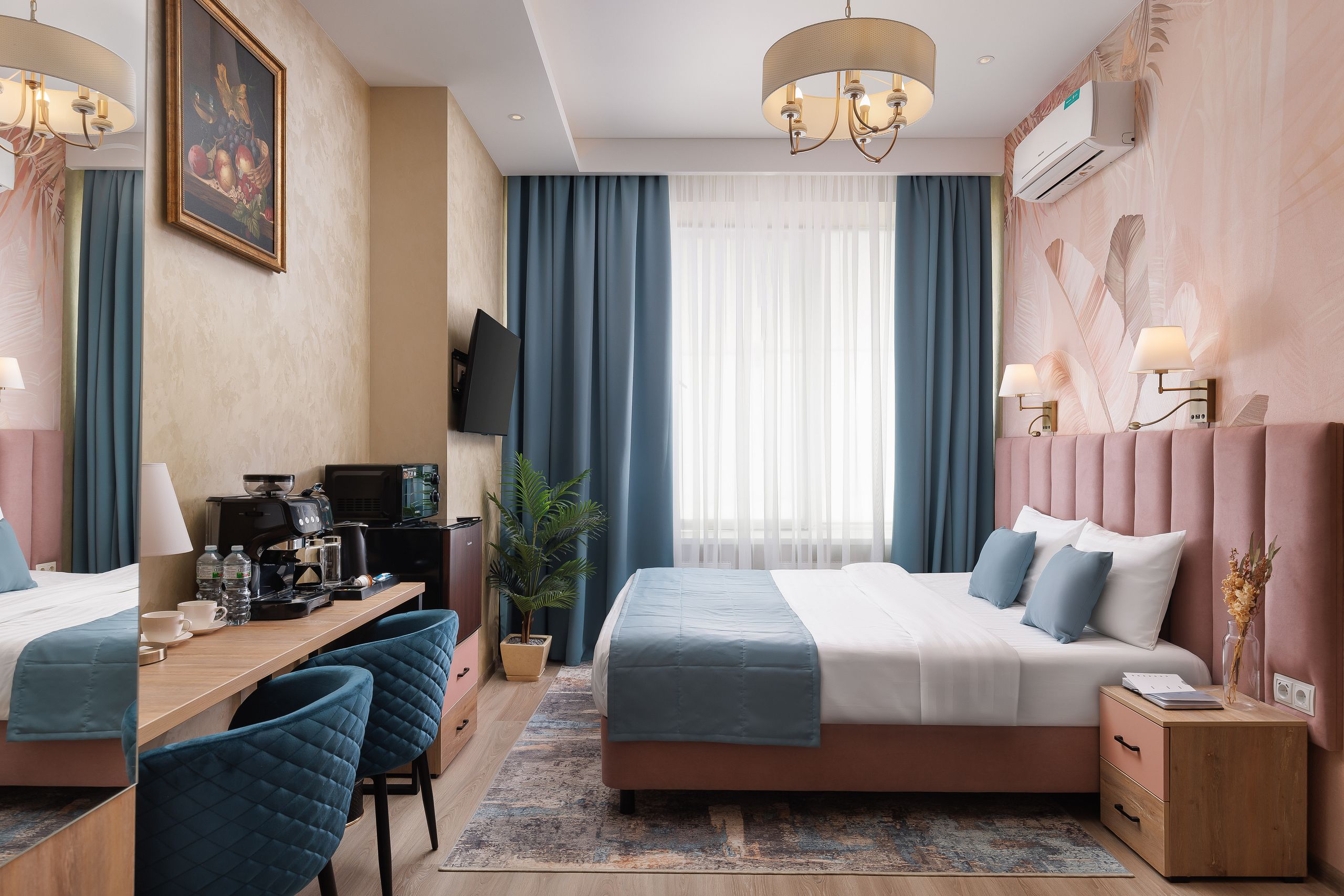 Стандартный двухместный номер с 1 кроватью или 2 отдельными кроватями