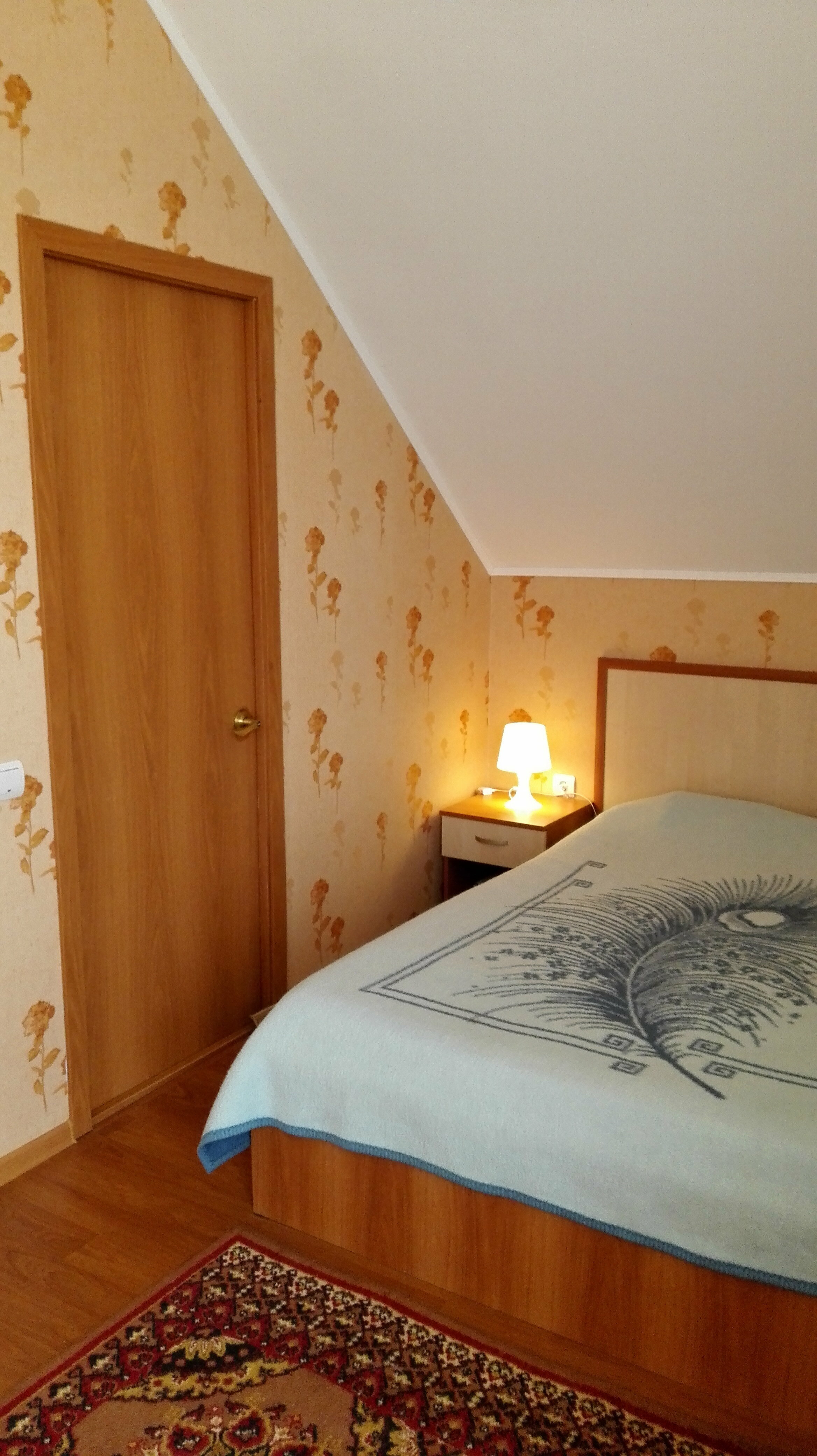 Двухместный номер с 1 кроватью и балконом