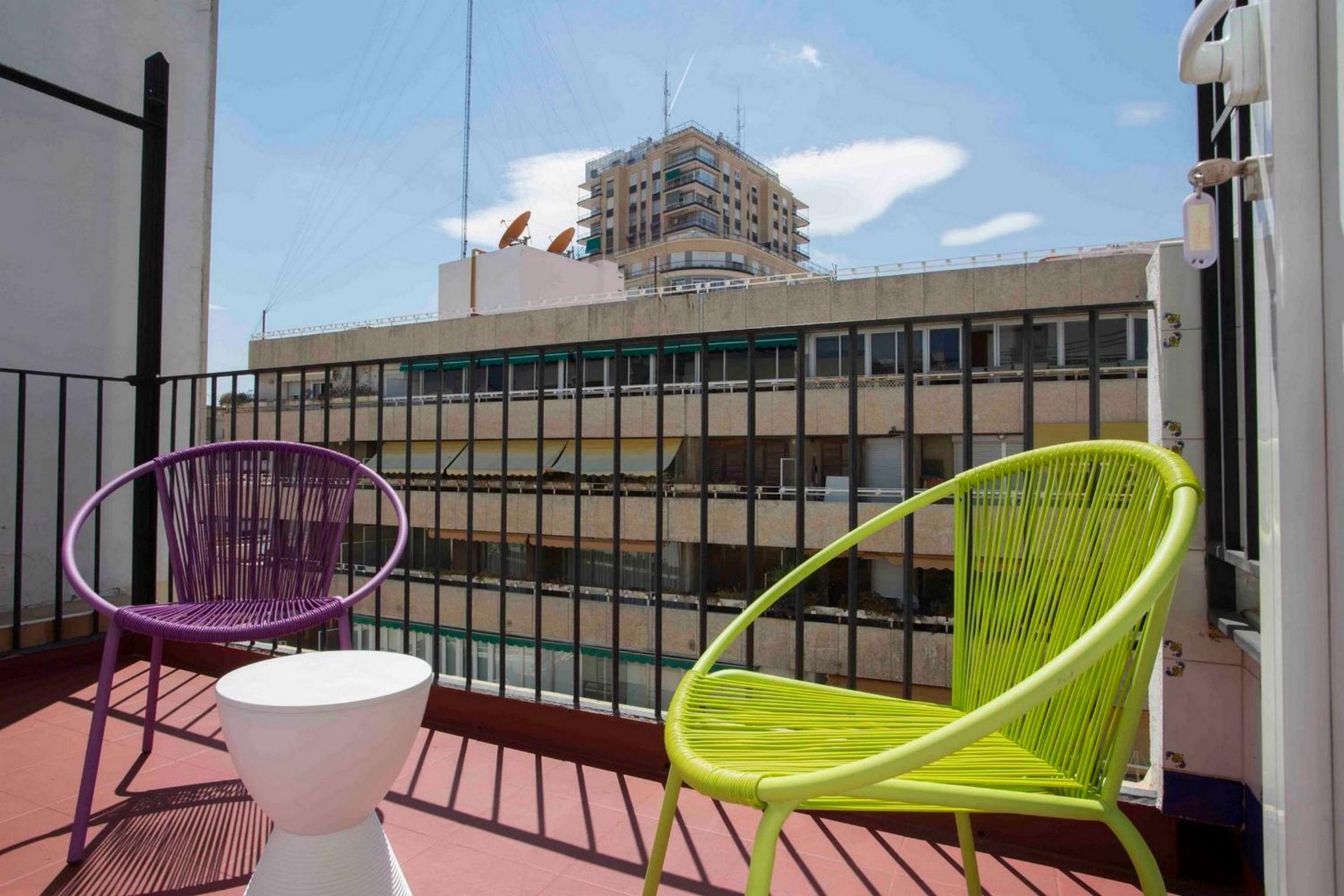 Family Room with Terrace