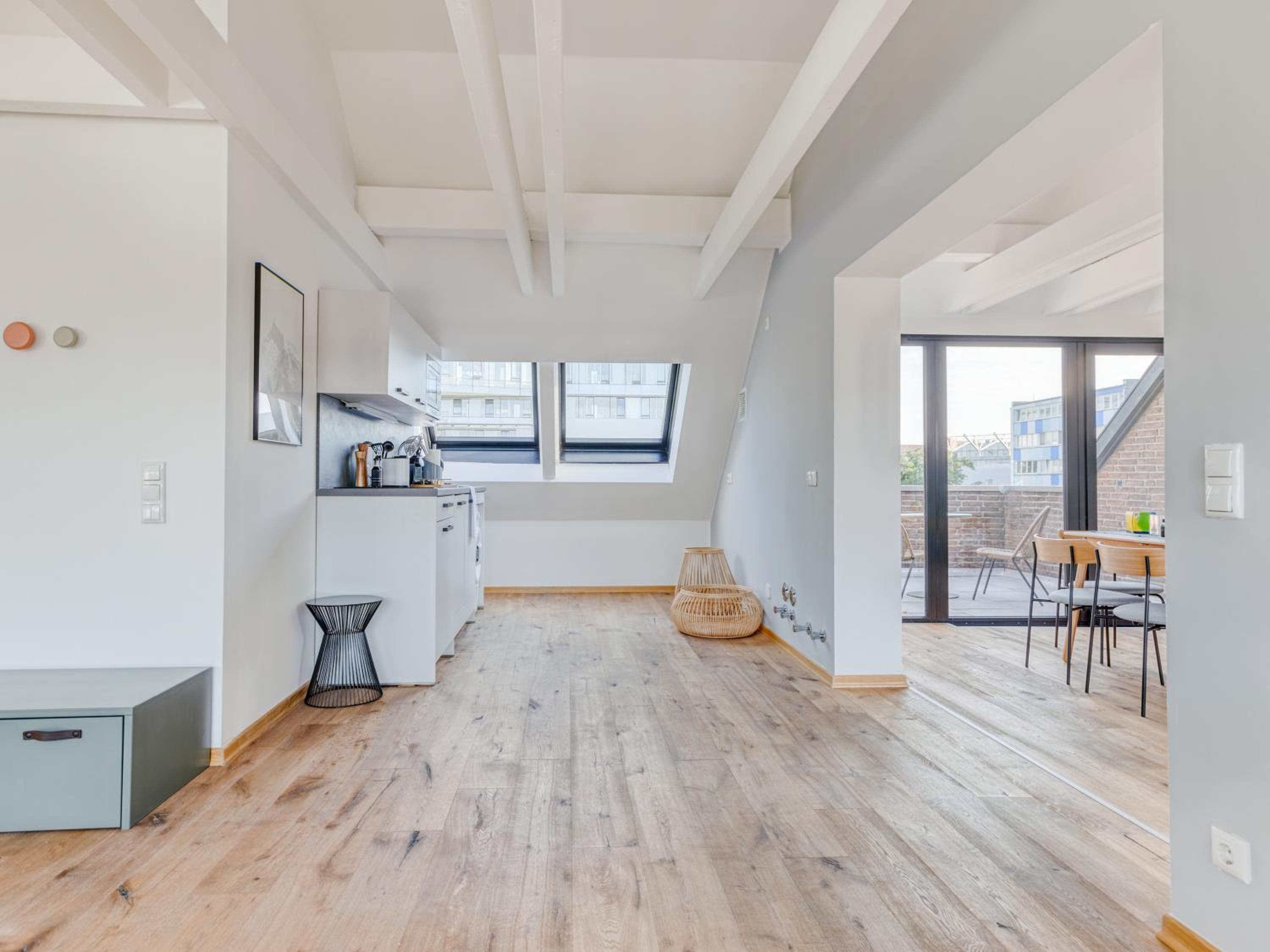 Two-Bedroom Penthouse Suite XXL with sofa bed & rooftop terrace