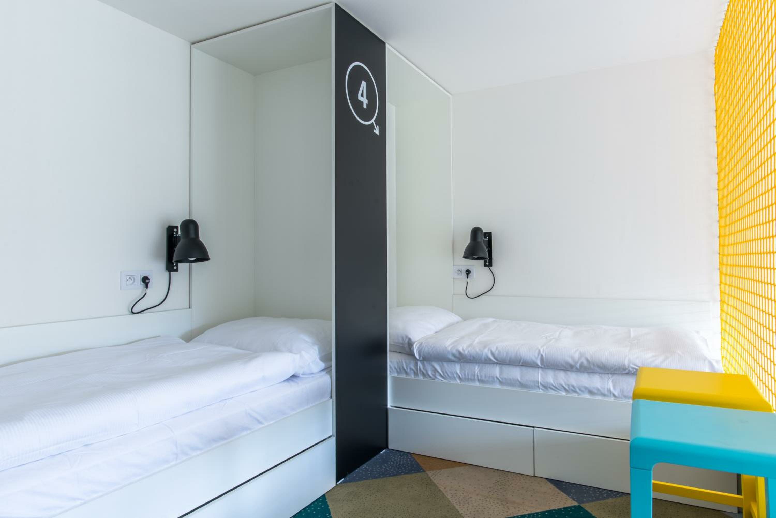 Bed in Female Dormitory Room