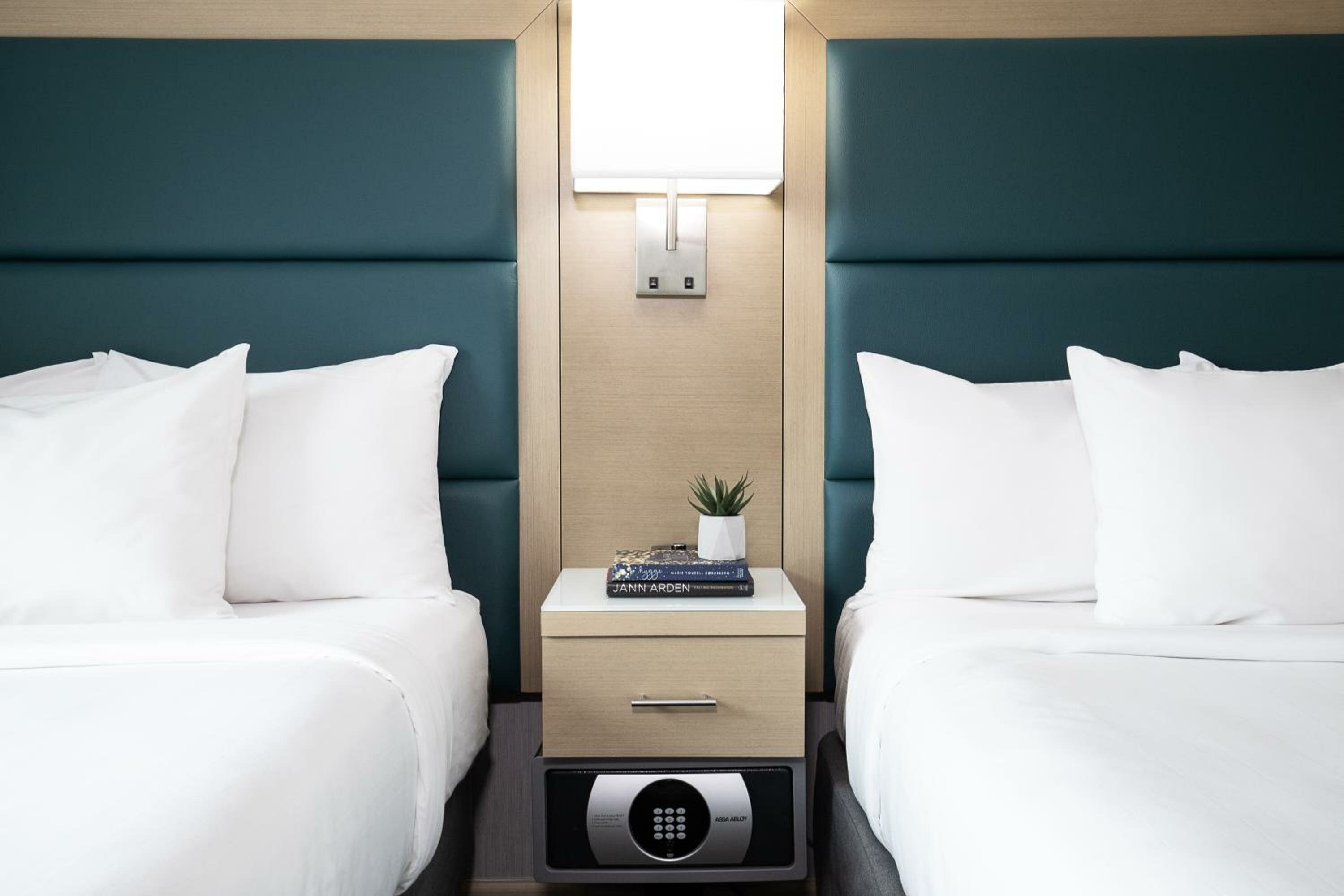 Crystal Double Room with Two Double Beds