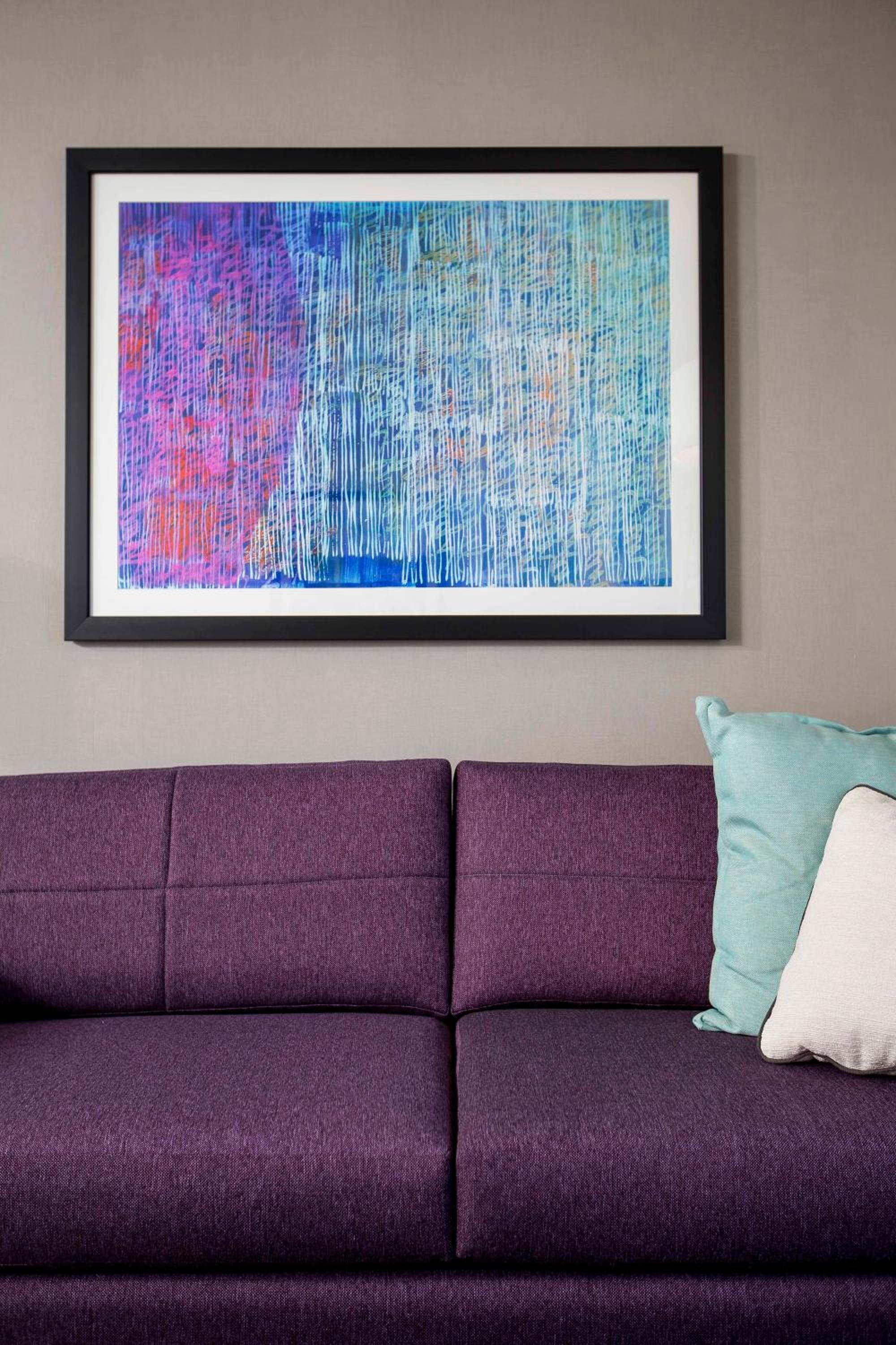 One-Bedroom King Suite with Communications Accessible Roll-In Shower