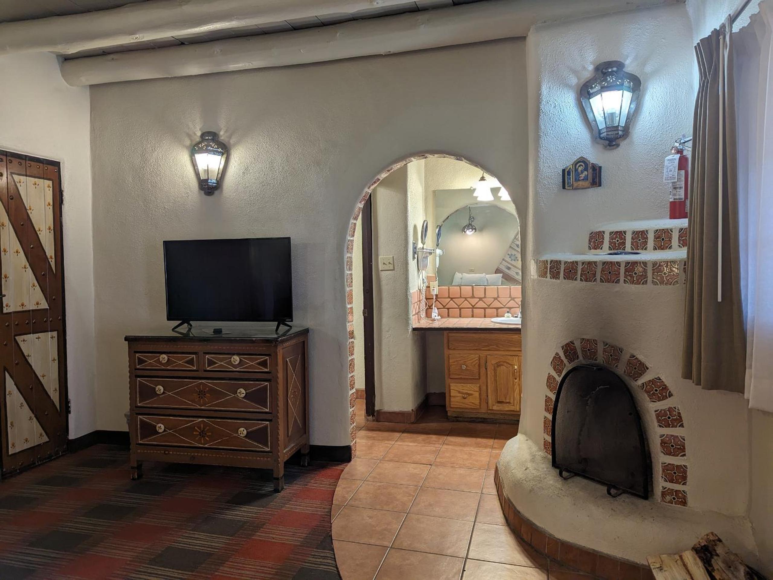 Room With Fireplace