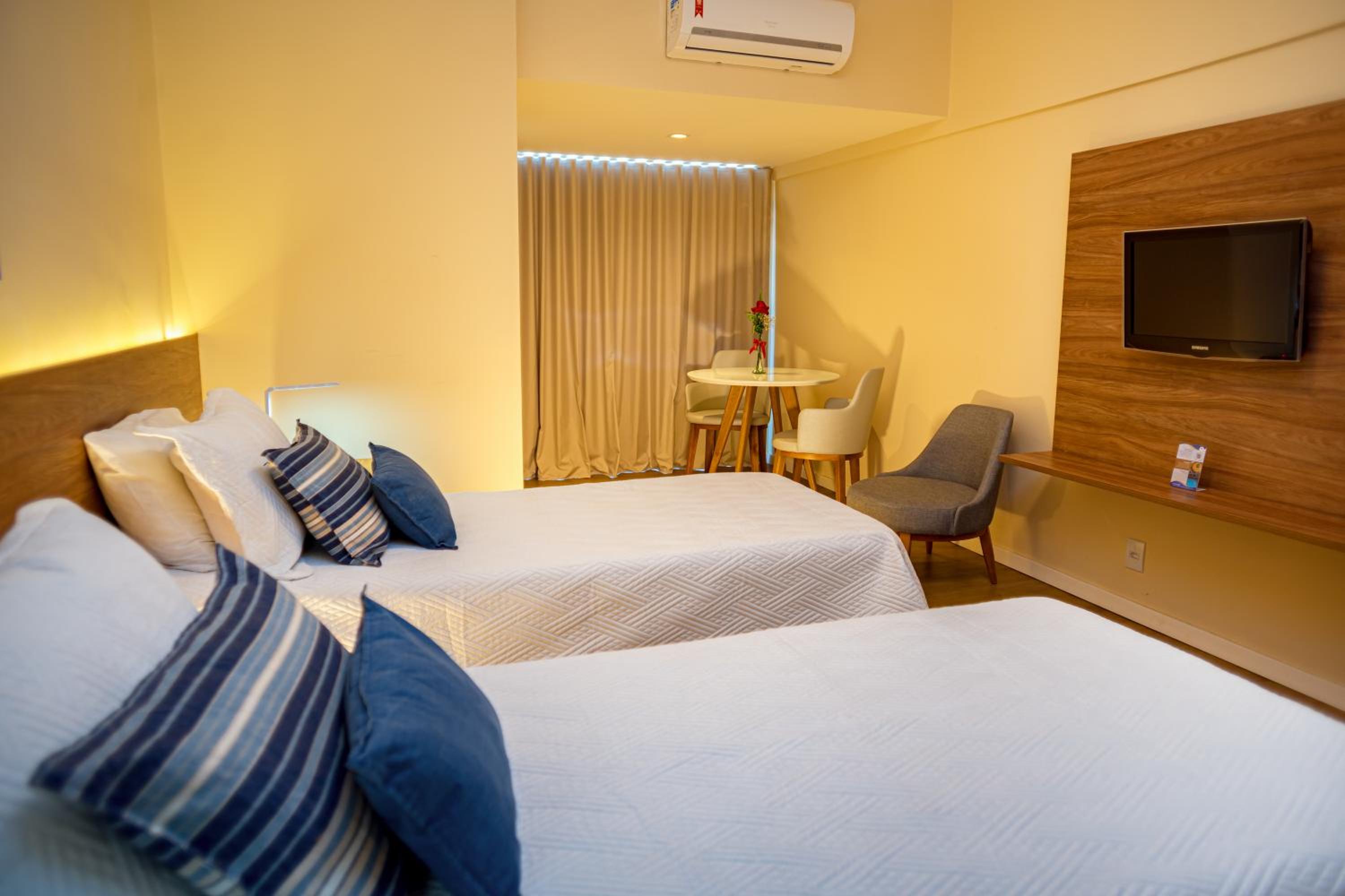 Deluxe Twin Room with pool view