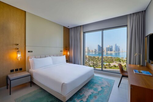 Apartment, 1 Bedroom, Accessible, Waterfront View в DoubleTree by Hilton Sharjah Waterfront Hotel & Residences