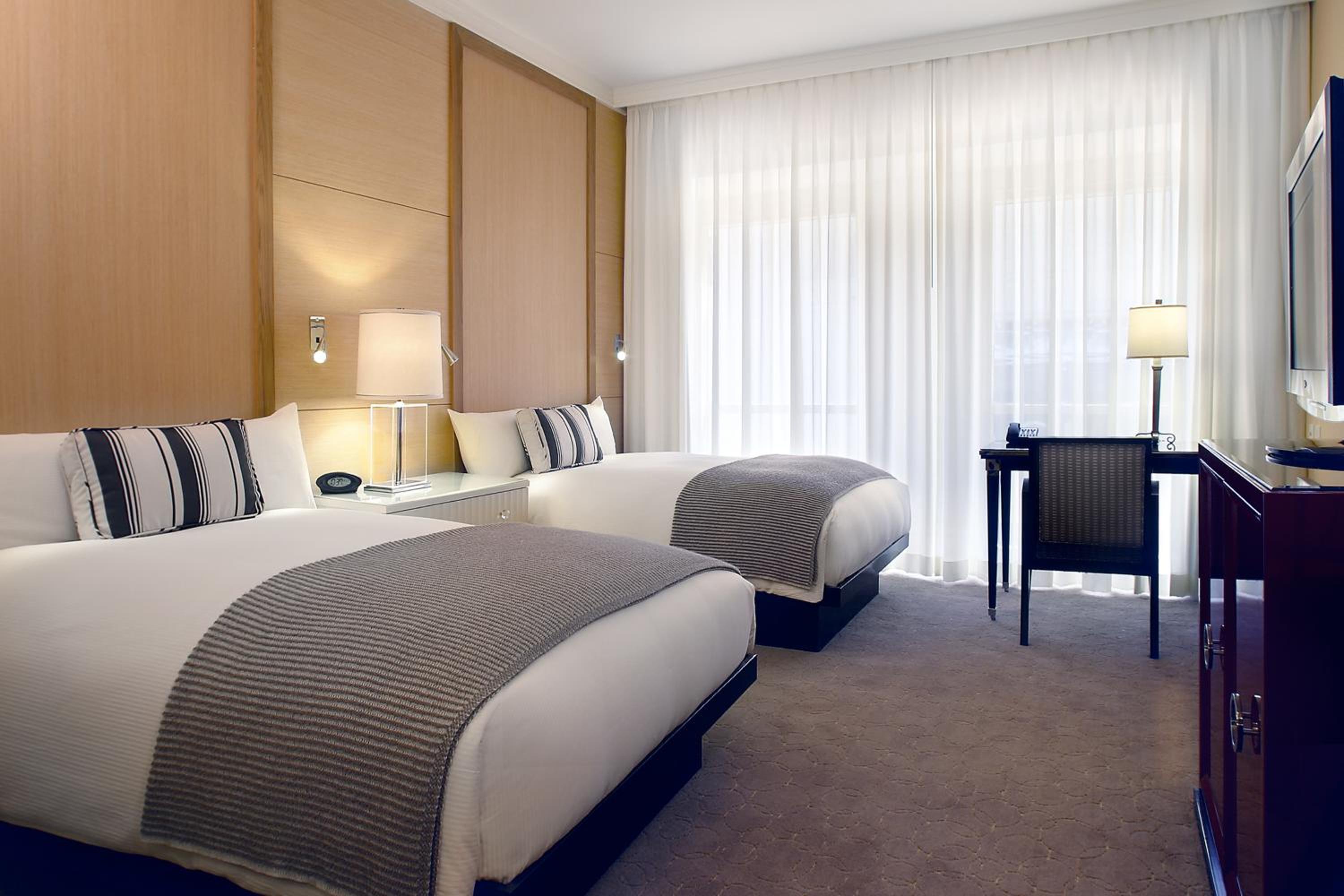 Superior Queen Room with Two Queen Beds and Street View