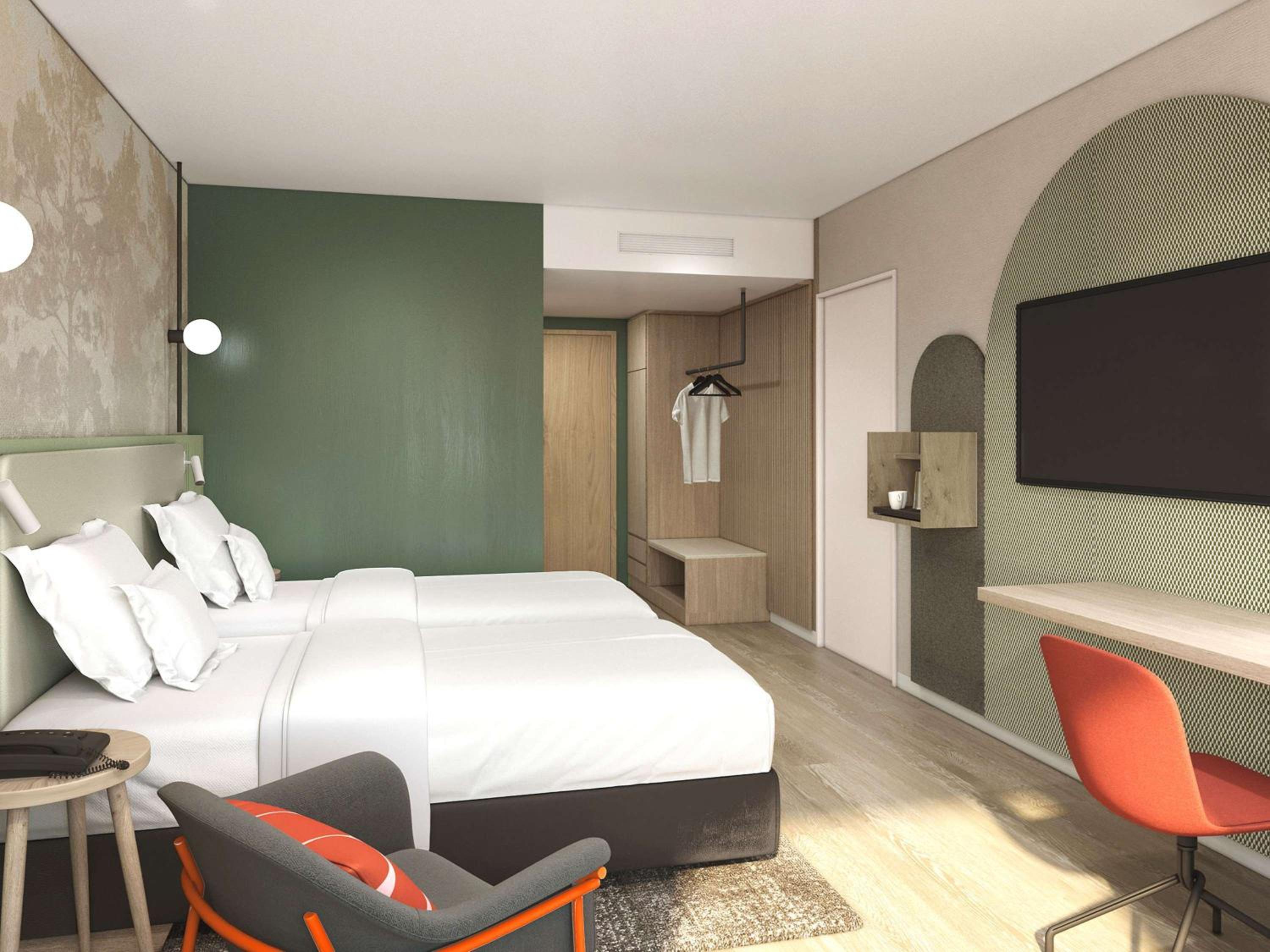Newly renovated Privilege double room with 1 Double Bed