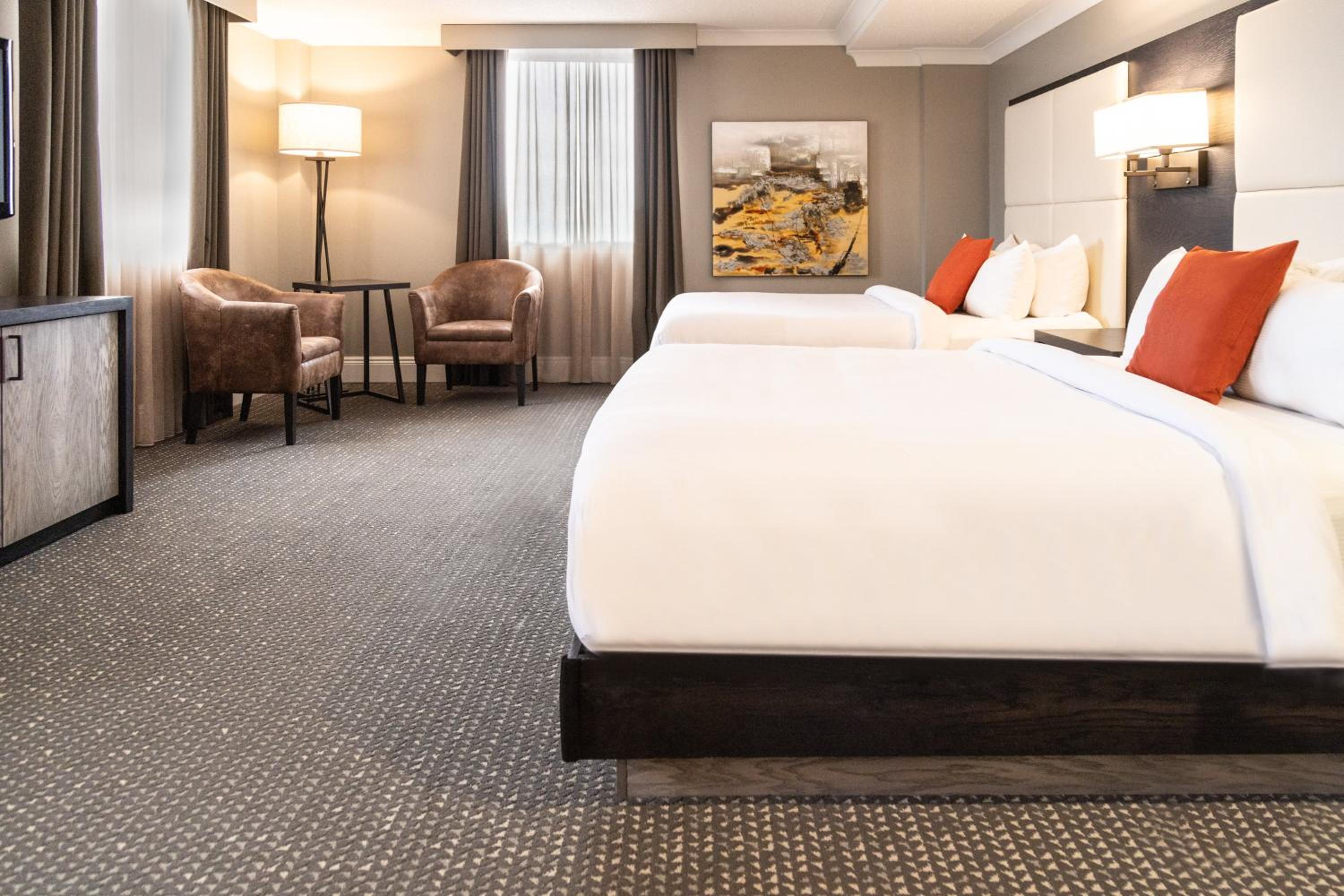 Premium Queen Room with Two Queen Beds and River View