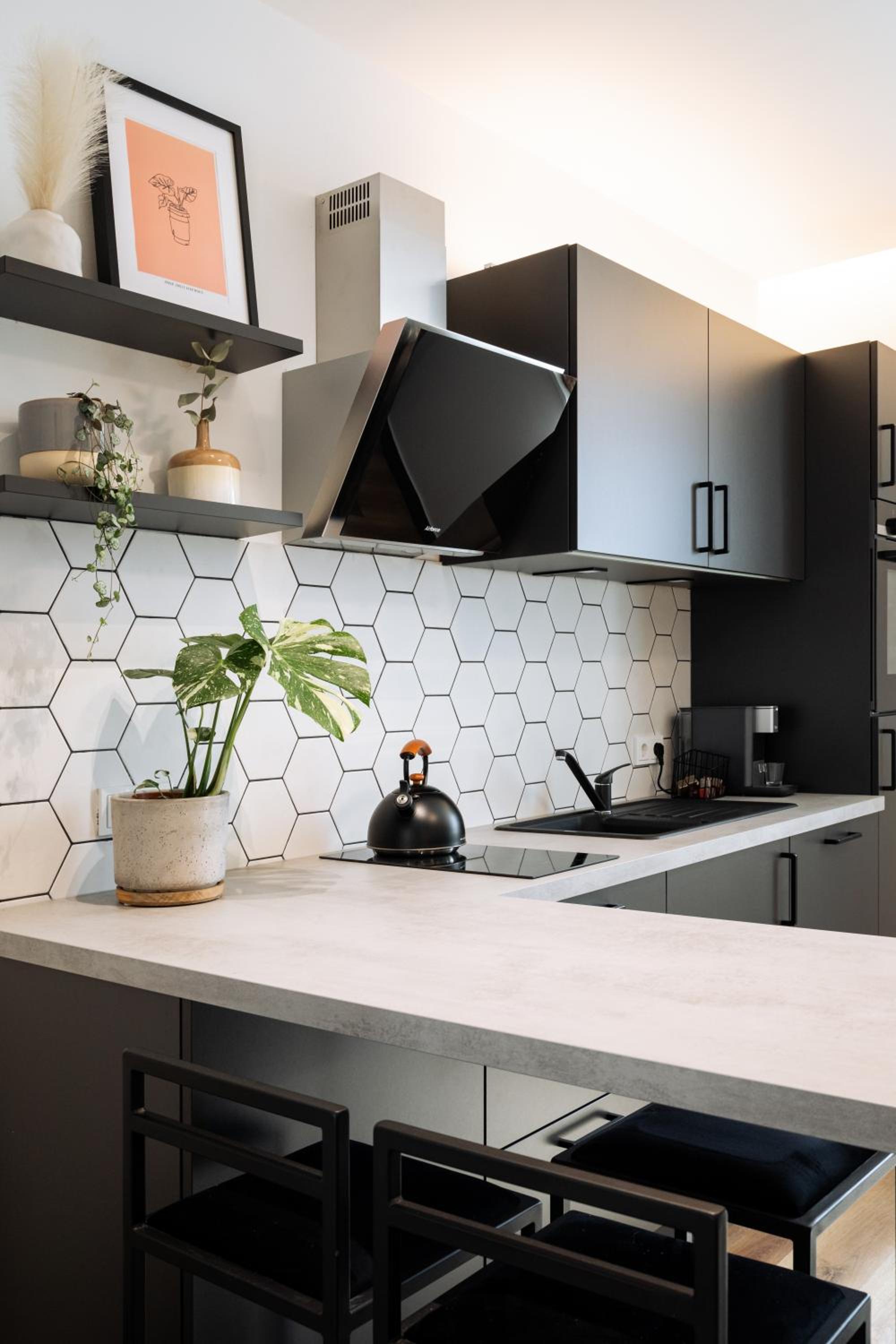 One-Bedroom Apartment with French Balcony 