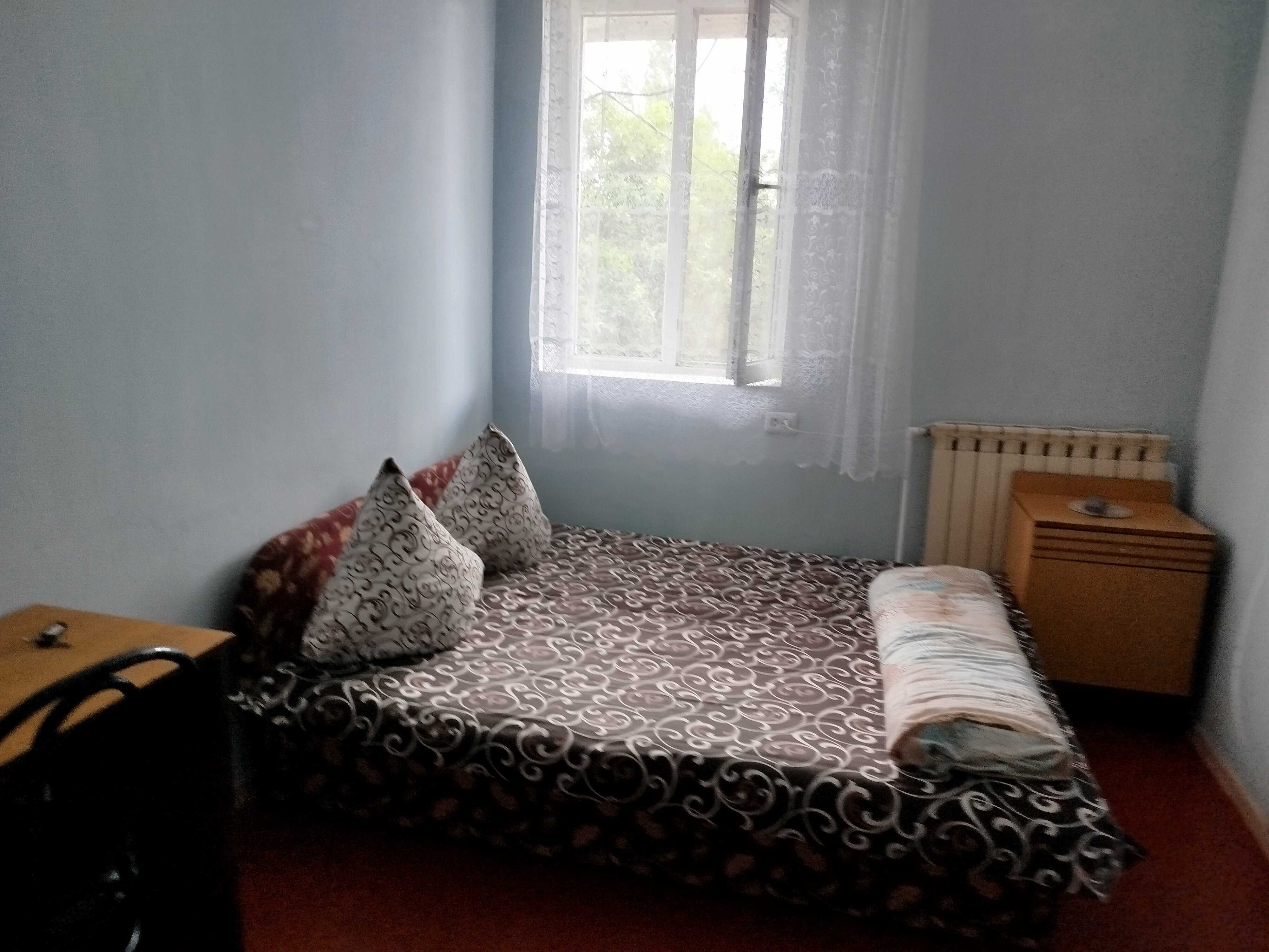 Двухместный номер с 1 кроватью или 2 отдельными кроватями и общей ванной комнатой