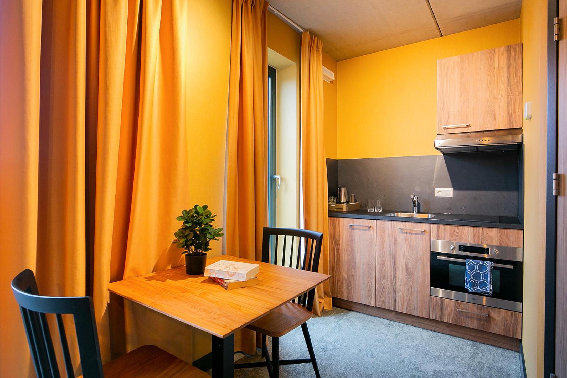 Deluxe Studio with Kitchen and Balcony