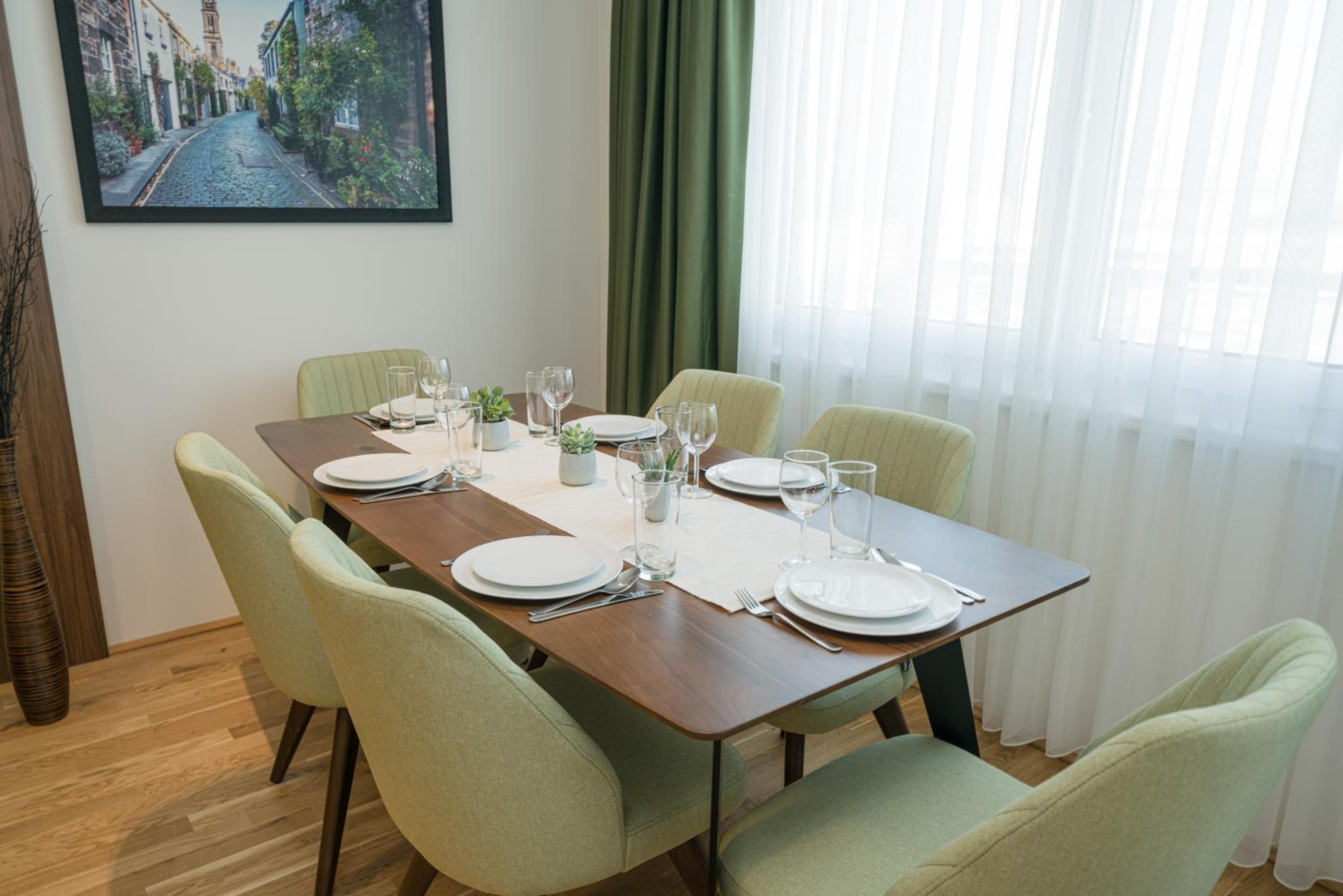 Two-Bedroom Apartment with Balcony