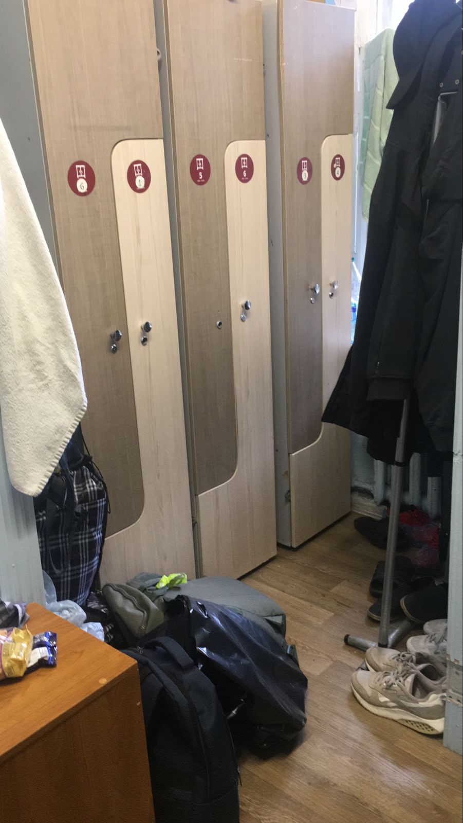 Общий 6-местный номер для мужчин и женщин