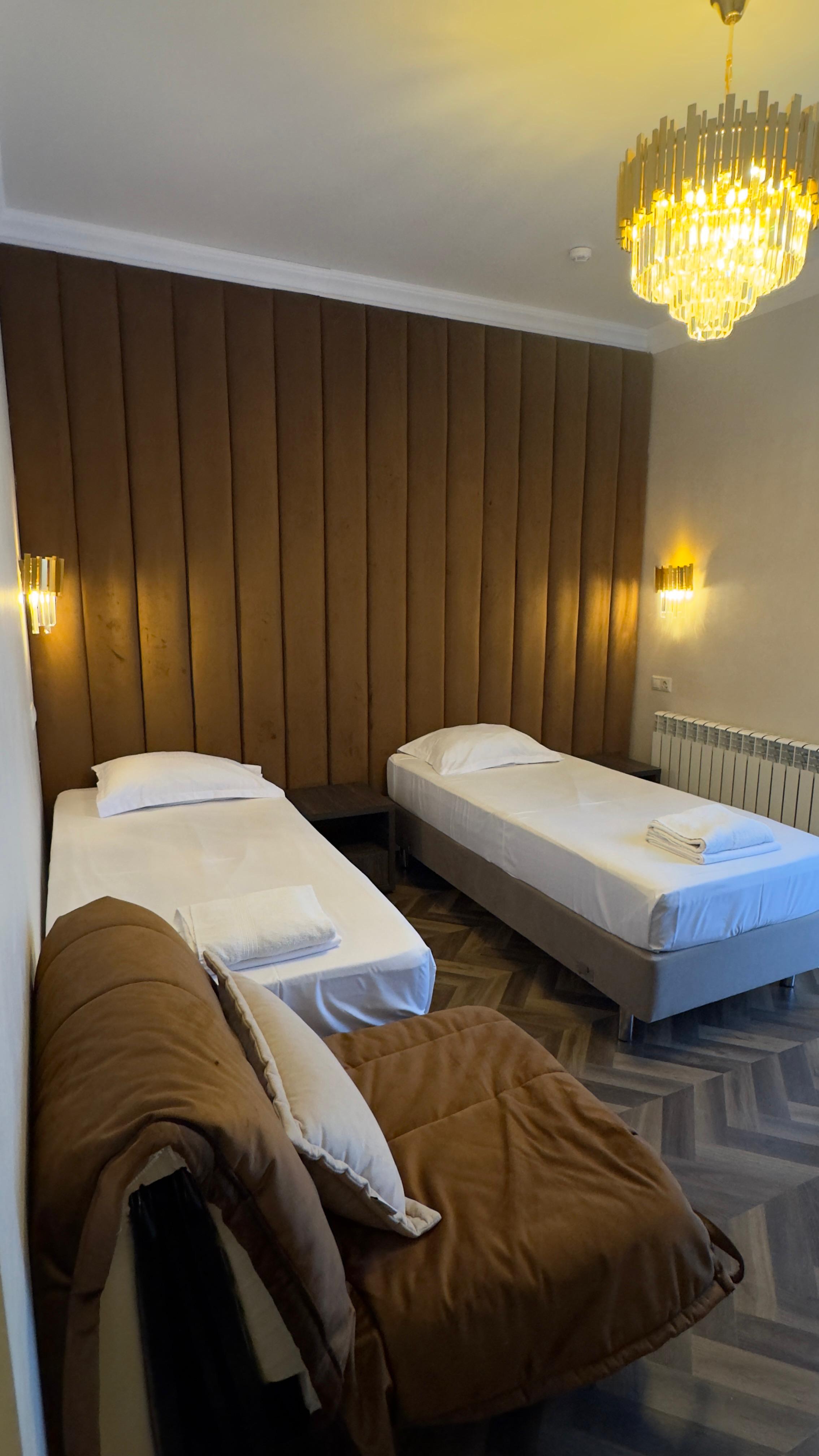 Двухместный номер с 2 отдельными кроватями и балконом