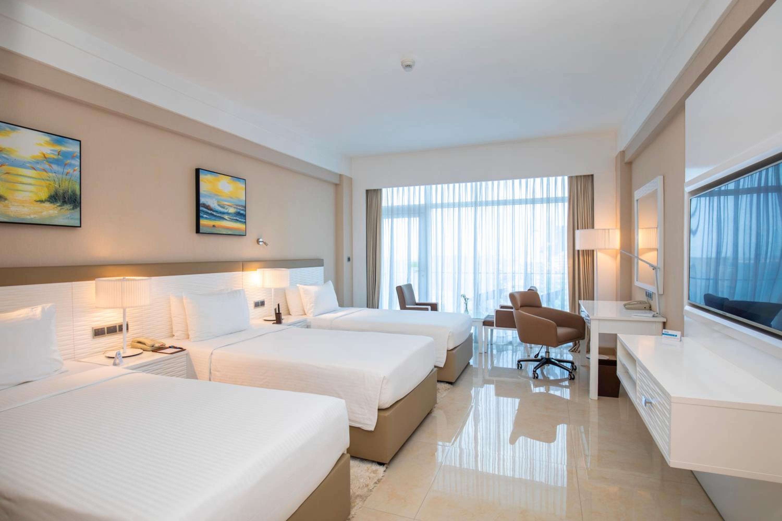 Premier Triple Room with Complimentary City Tour & Access to Beach Lounge