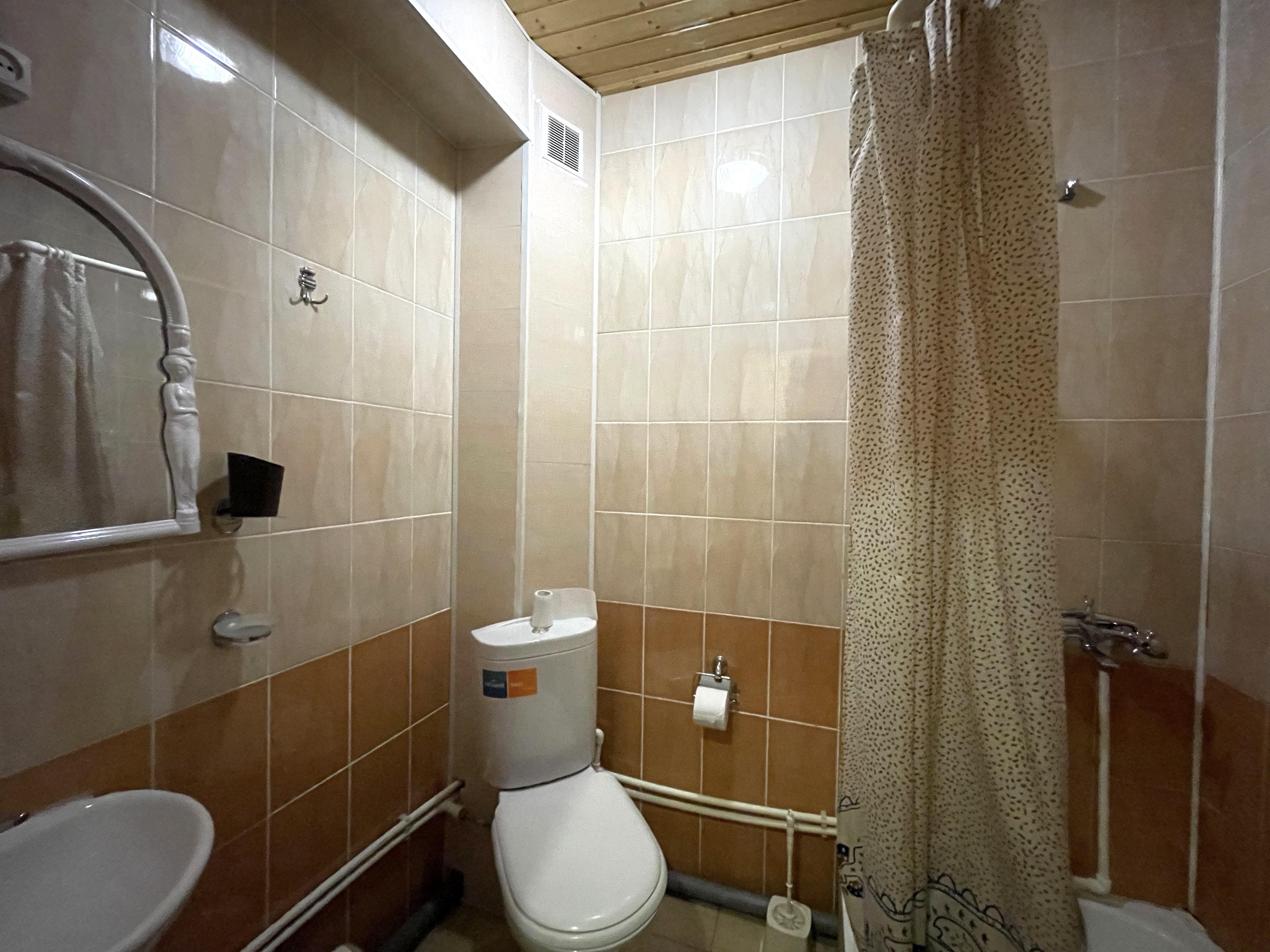 Двухместный номер с 1 кроватью и балконом