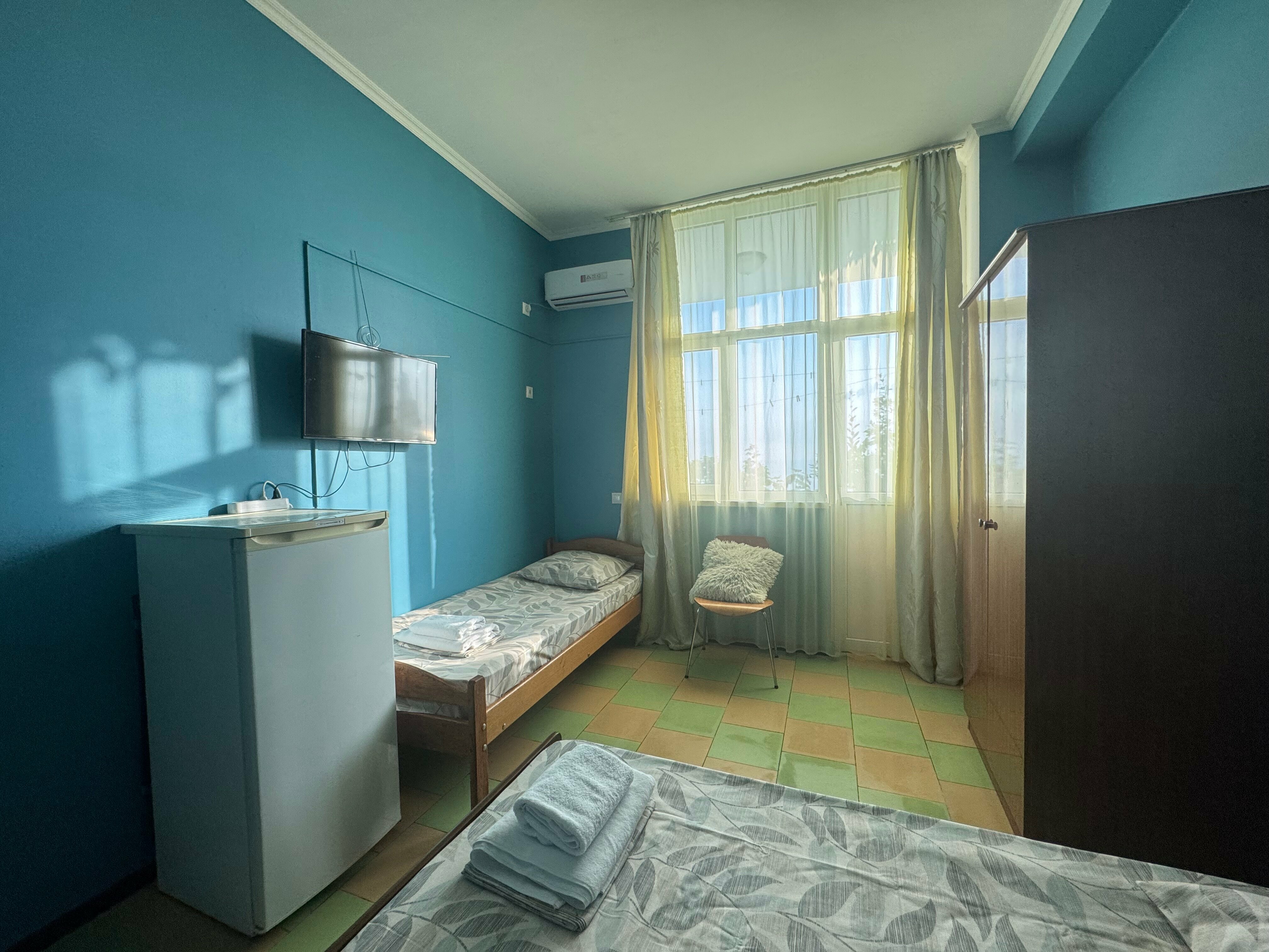 Четырехместный номер с видом на море