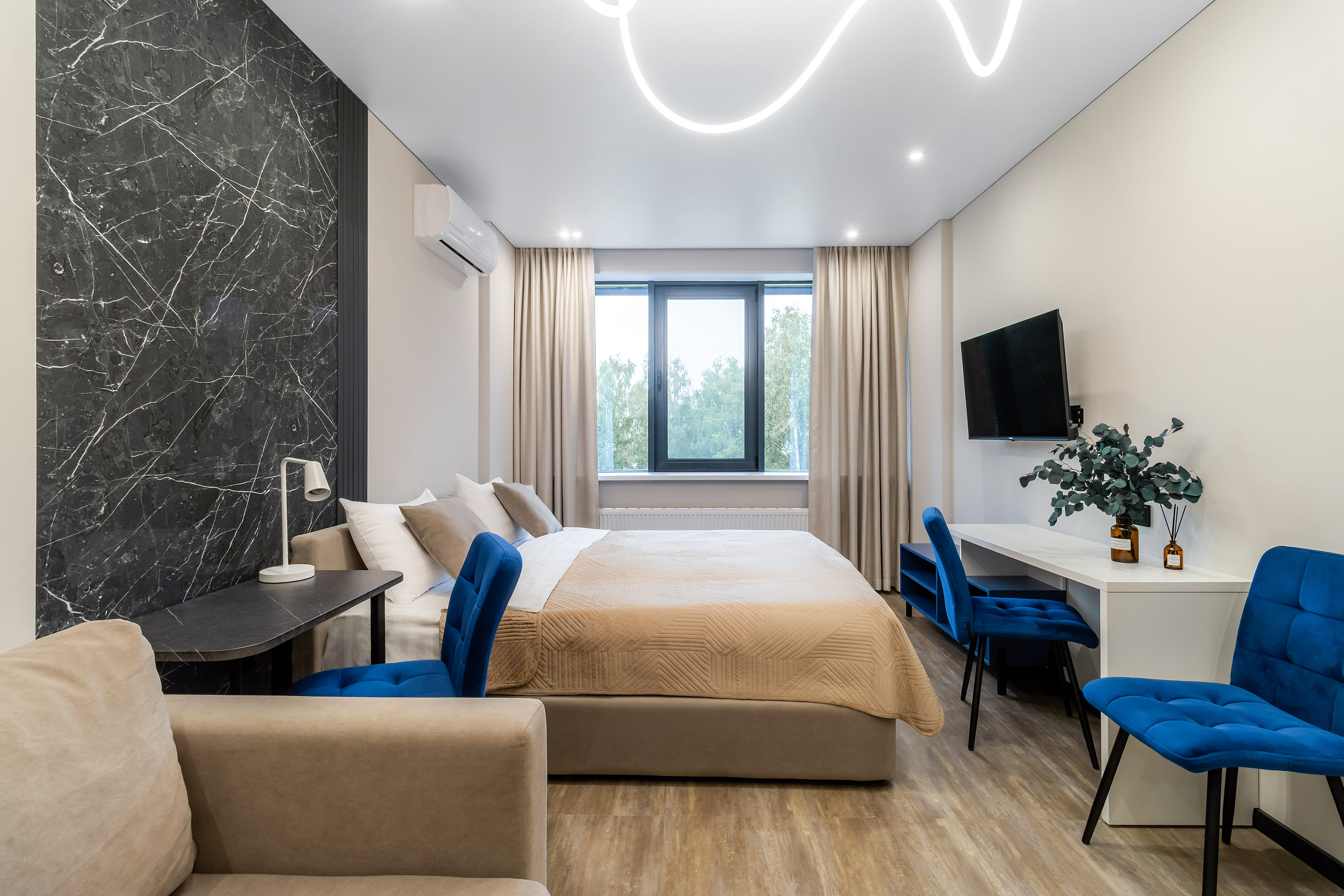 Aurora №209  | Студия  с видом на лес