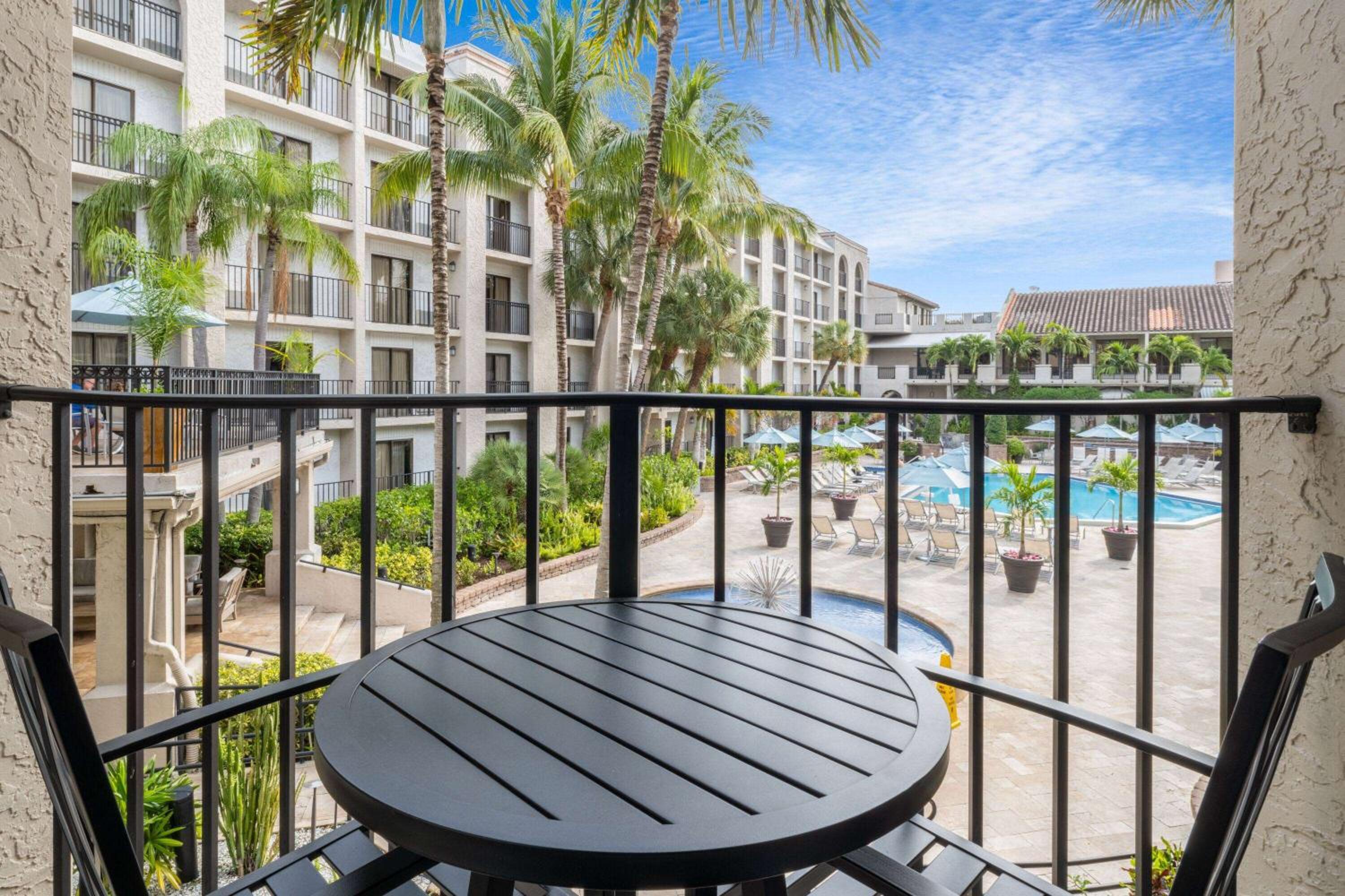 One-Bedroom King Suite with Pool View - Non-Smoking