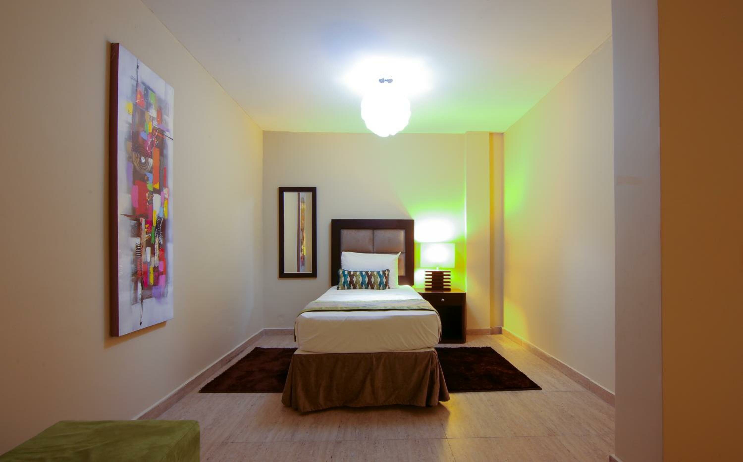 Family Room with Double and Single Beds