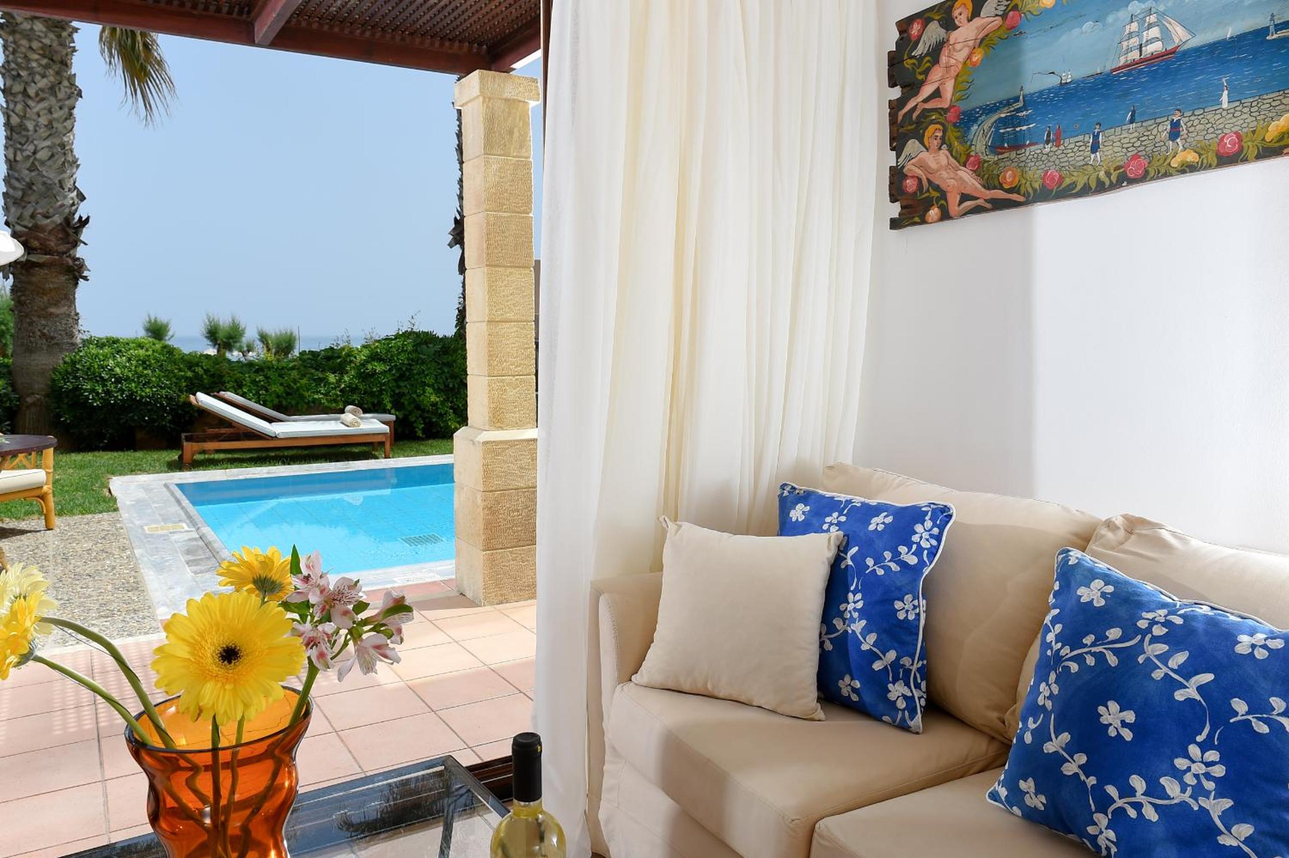 Mythica Two Bedroom Beachfront Villa with Private Pool
