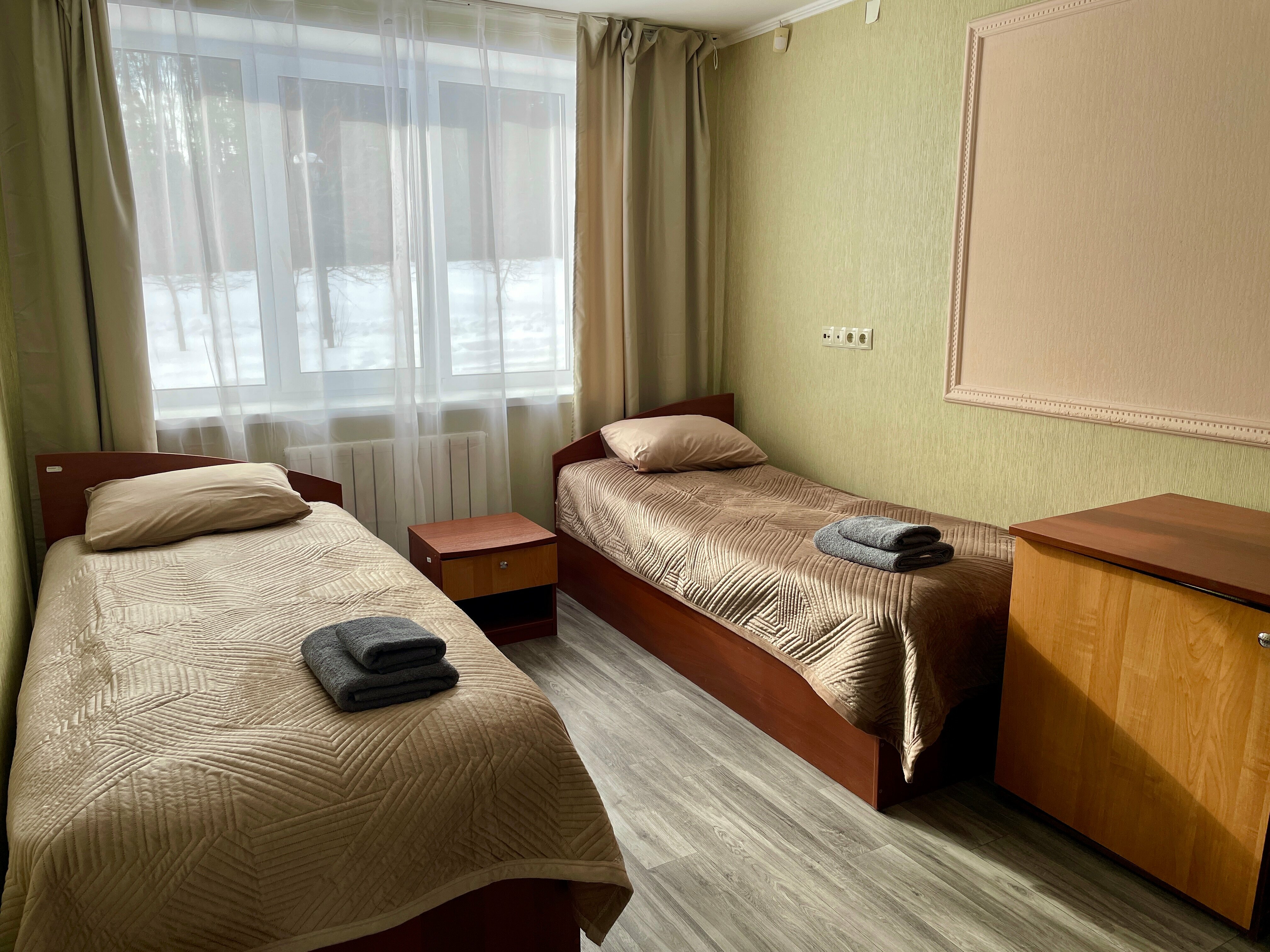 Двухместный номер с 2 отдельными кроватями