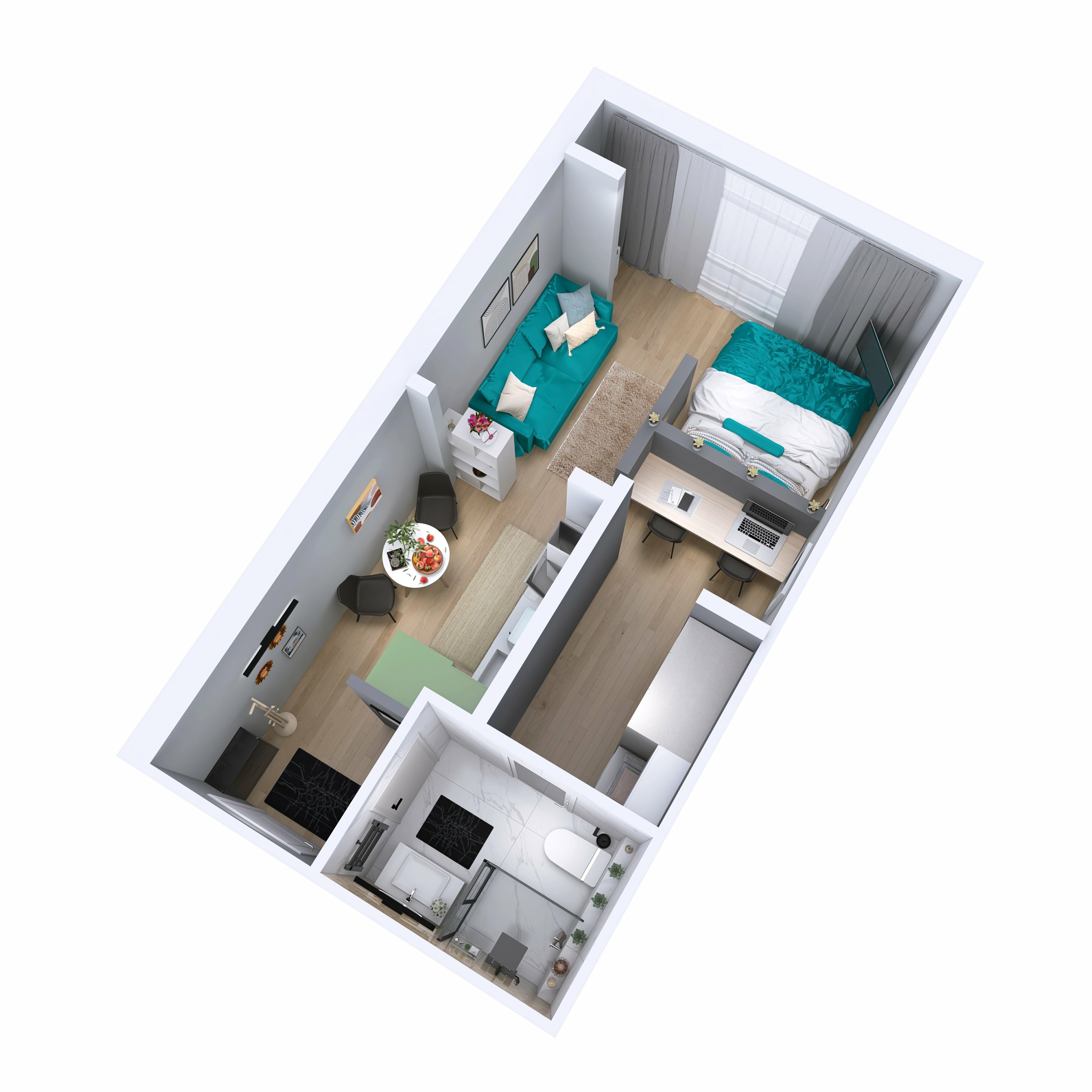 Люкс с видом на город