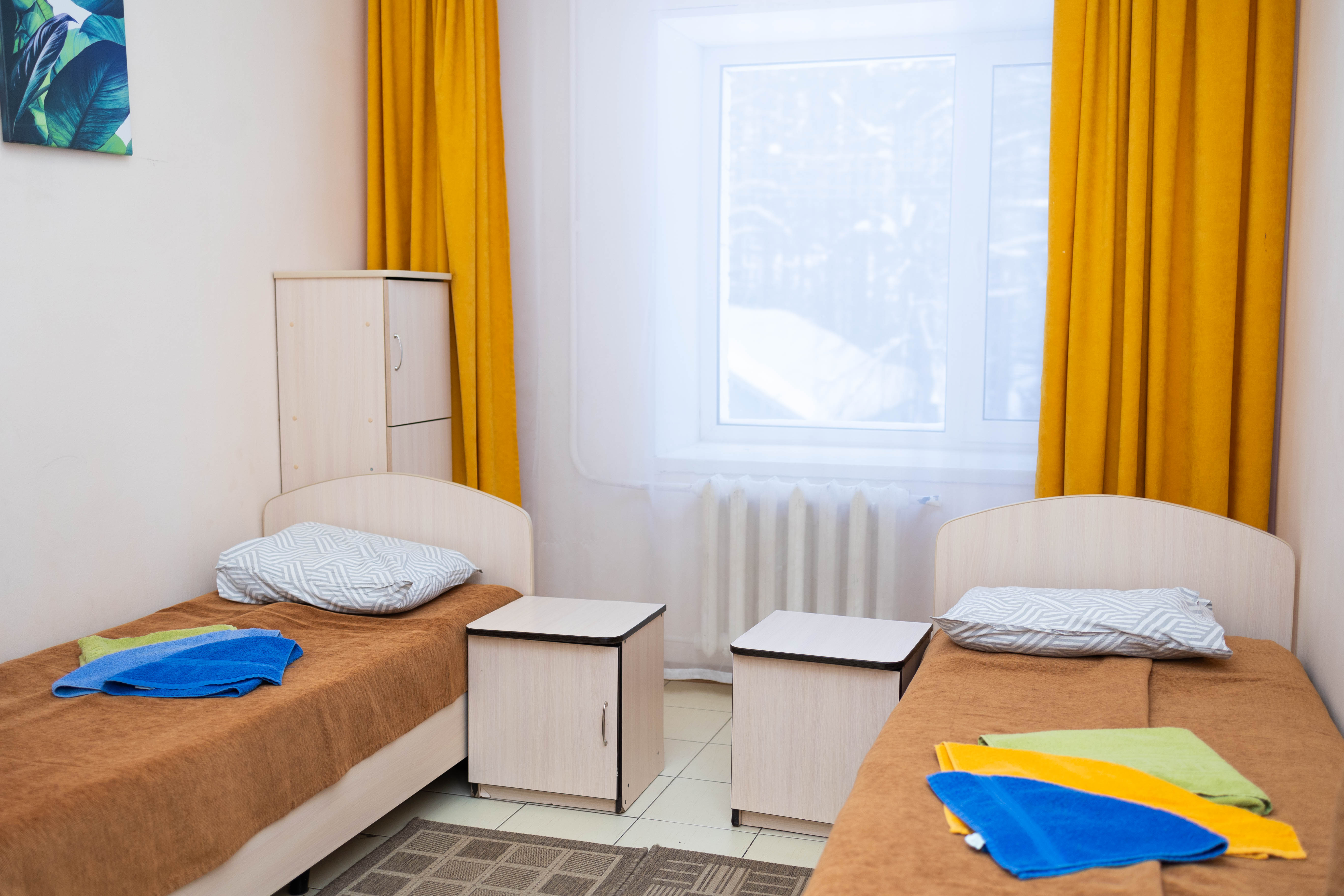 Бюджетный двухместный номер с 2 отдельными кроватями