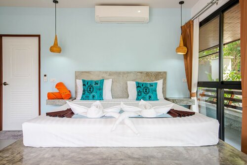 Beach Seaview Suite Garden Side в Padel Phangan Suite