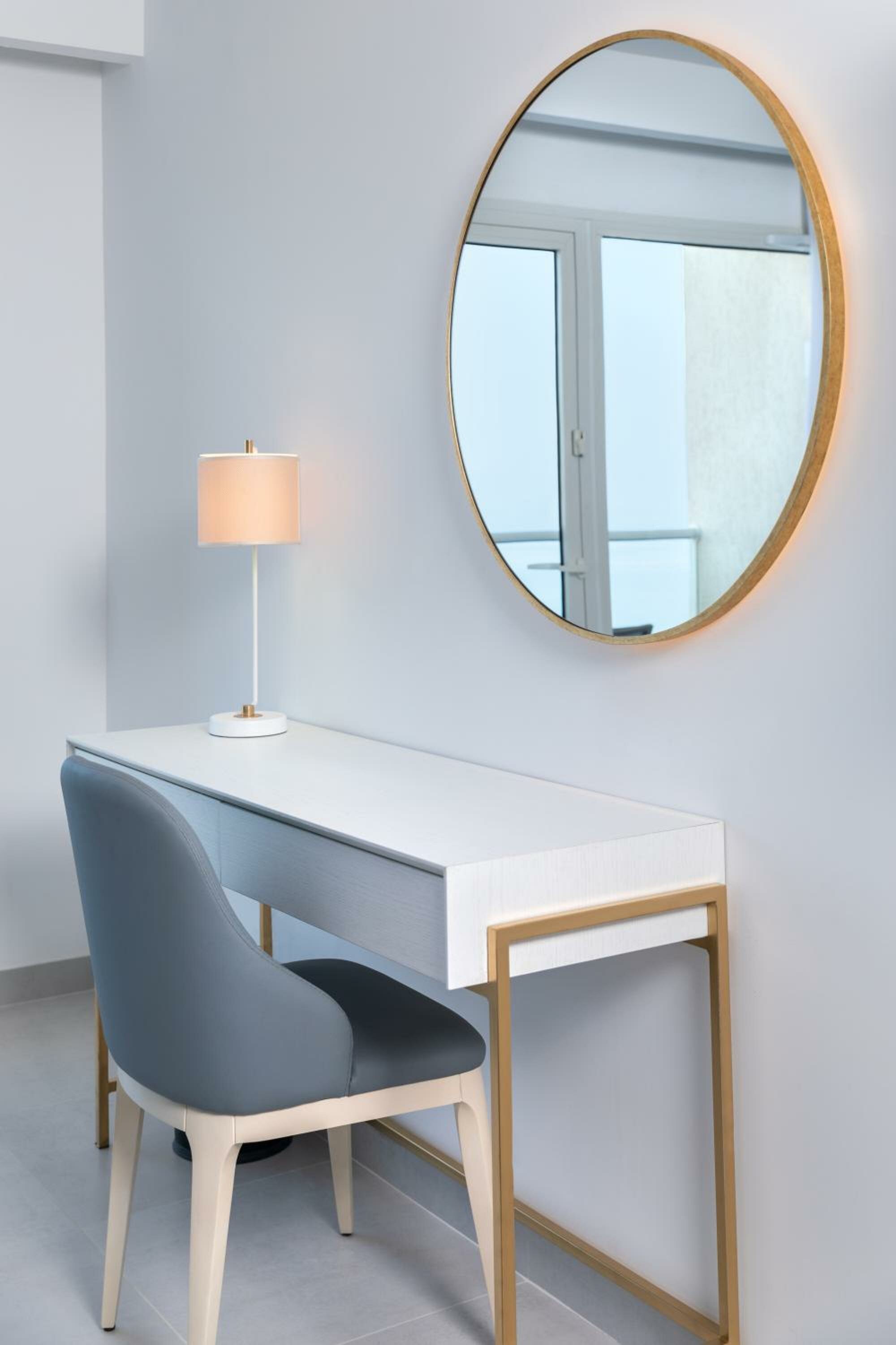 Deluxe Double Room with Two Double Beds - Partial Sea View