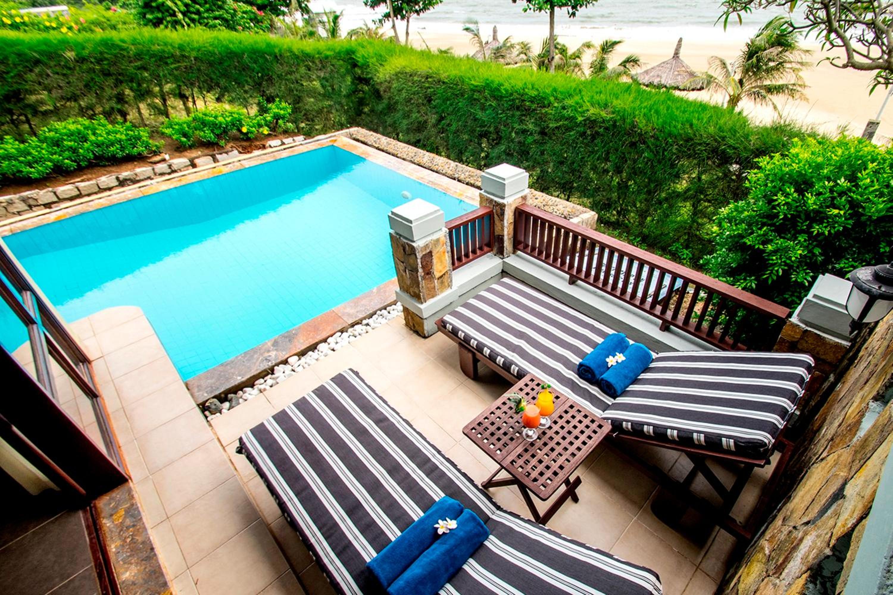 Beach Front Villa with Private Pool