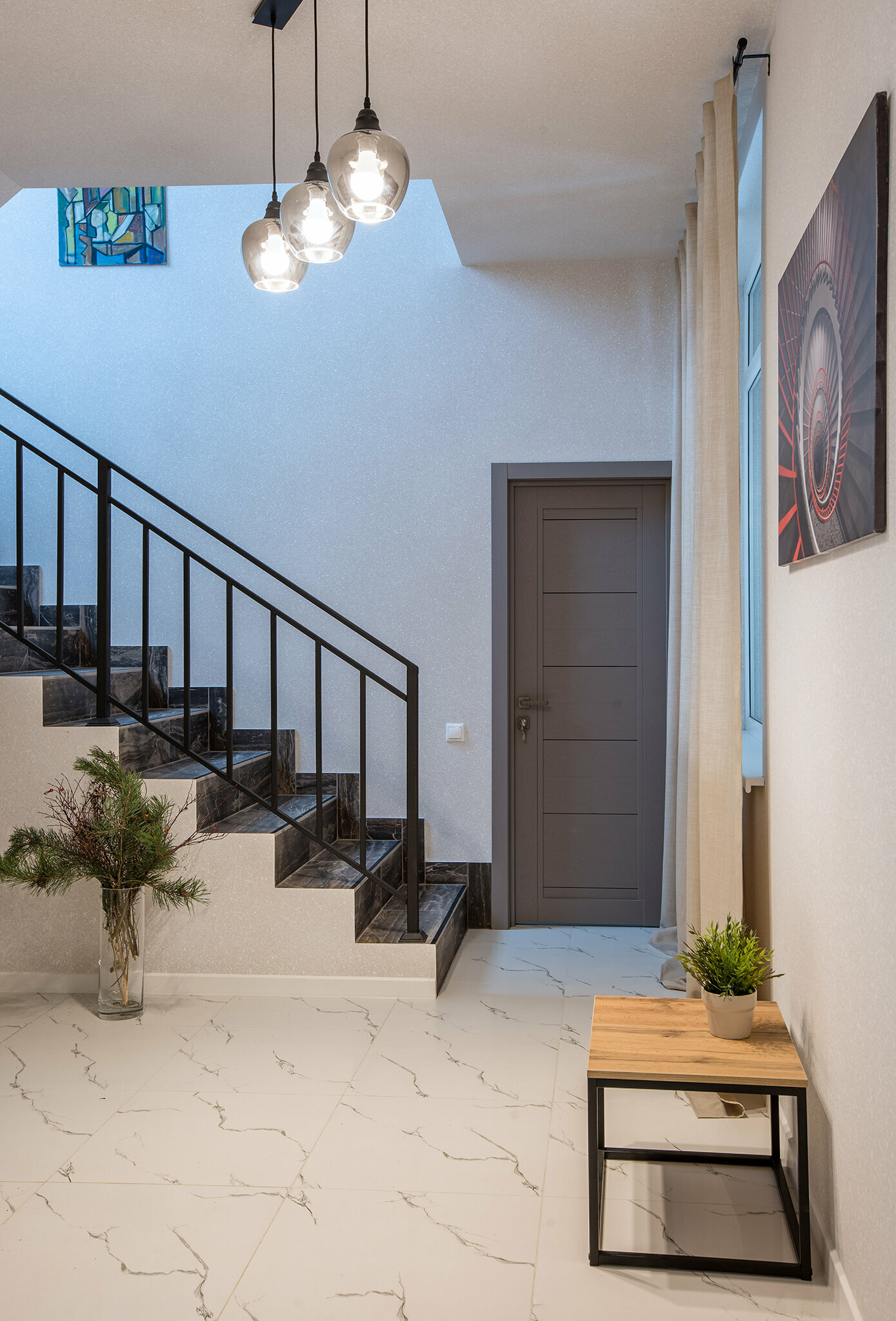 Таунхаус с балконом и уютной террасой