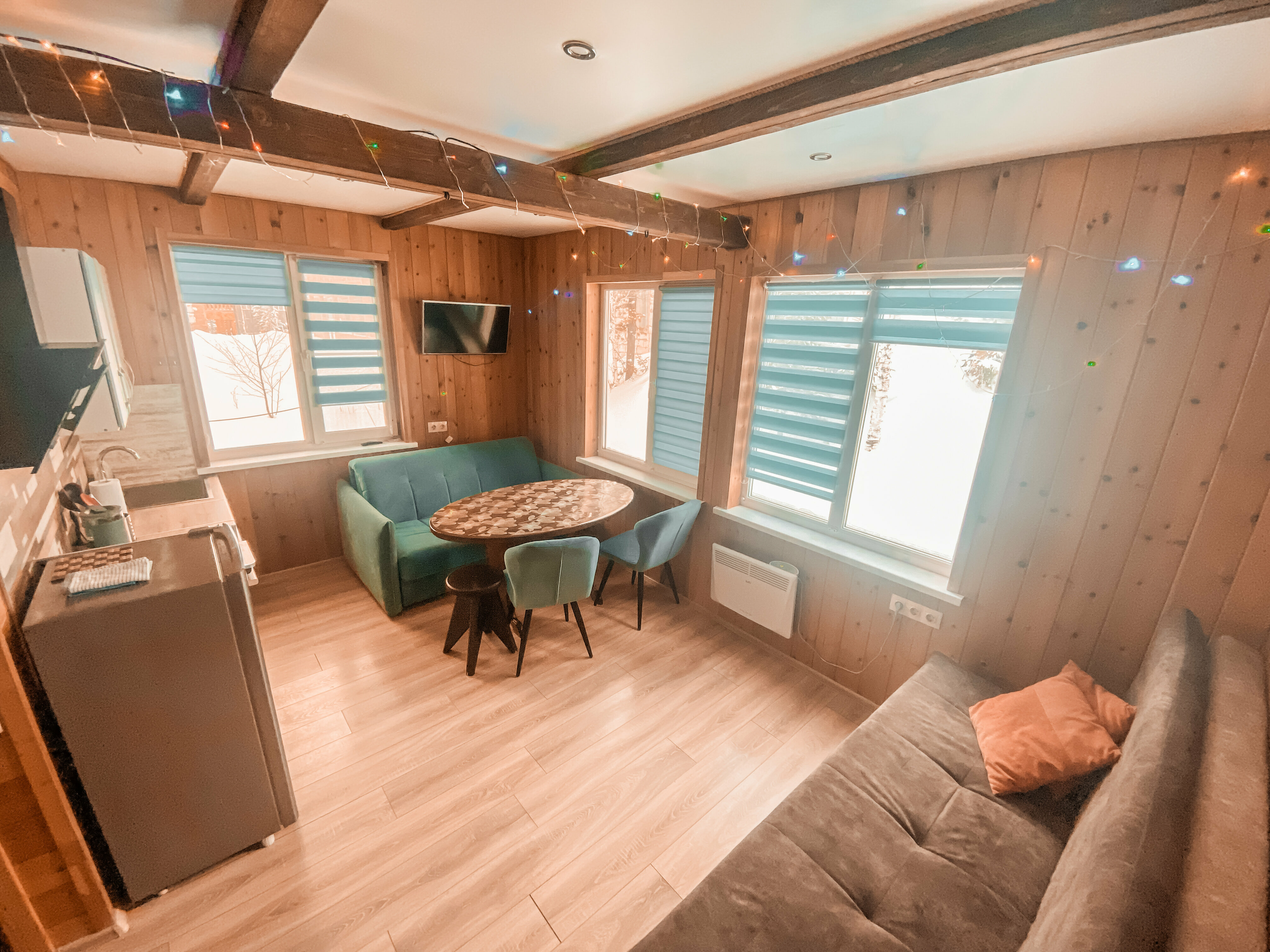 Дом с видом на горы