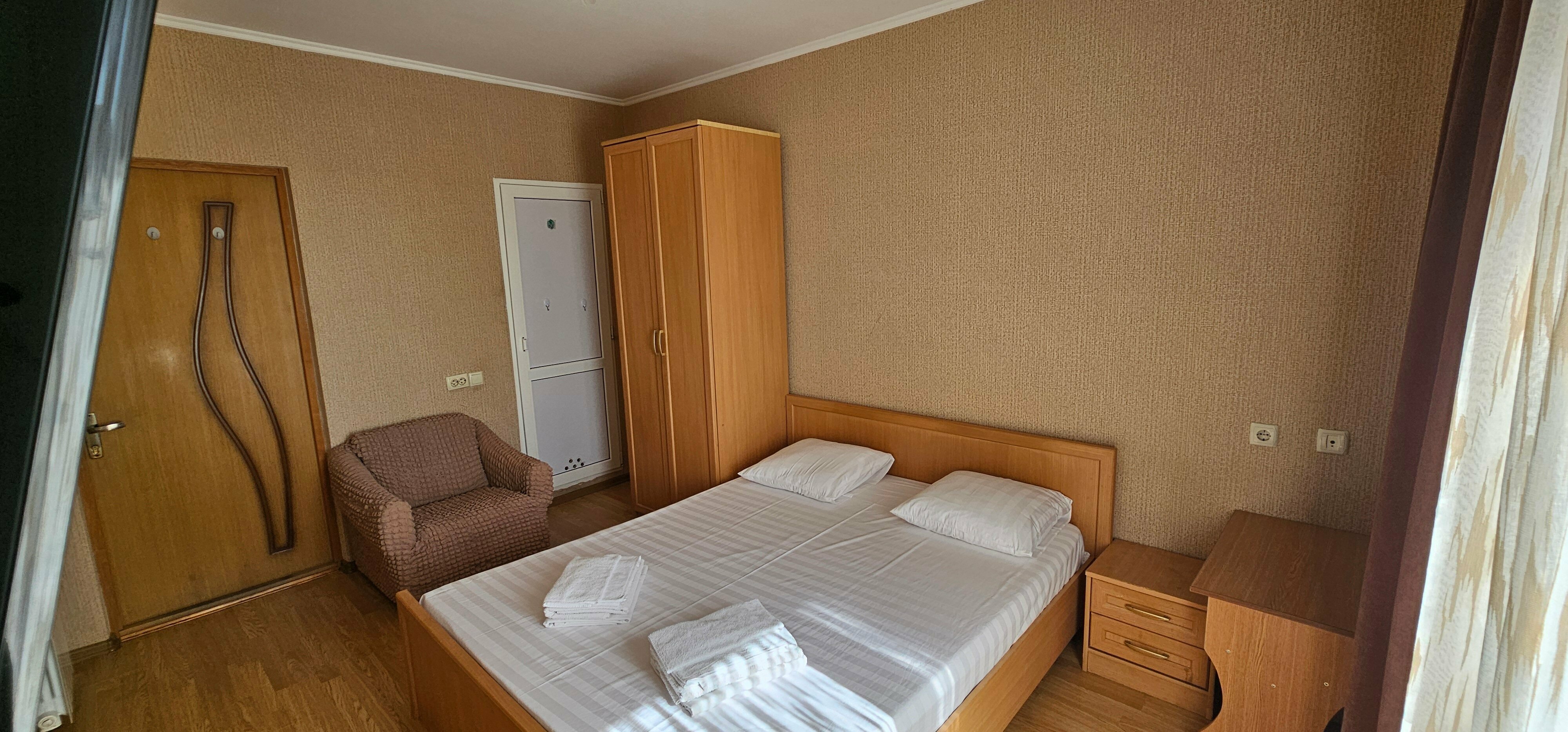 Стандартный двухместный номер с 1 кроватью или 2 отдельными кроватями и балконом