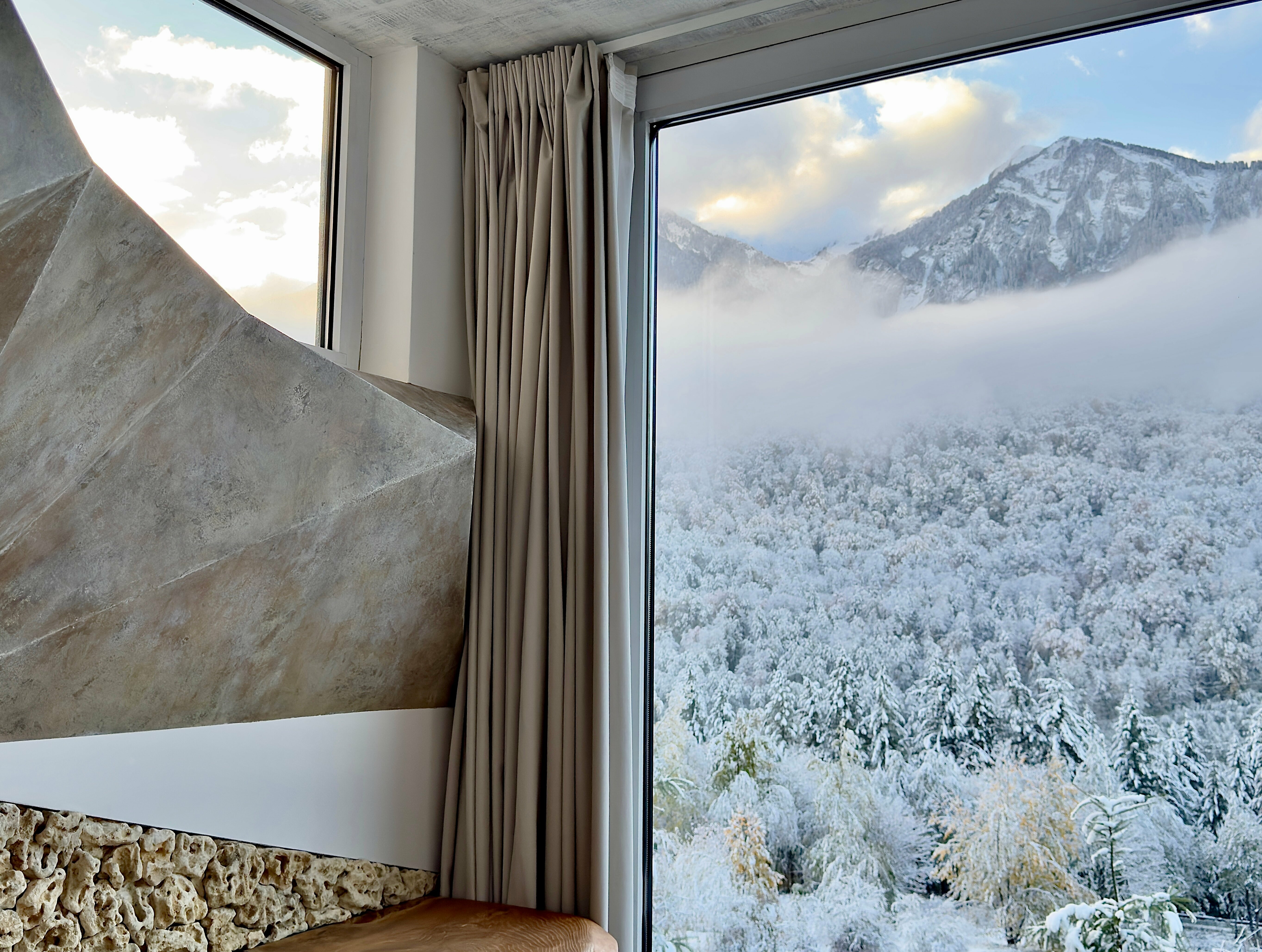 Люкс с видом на горы