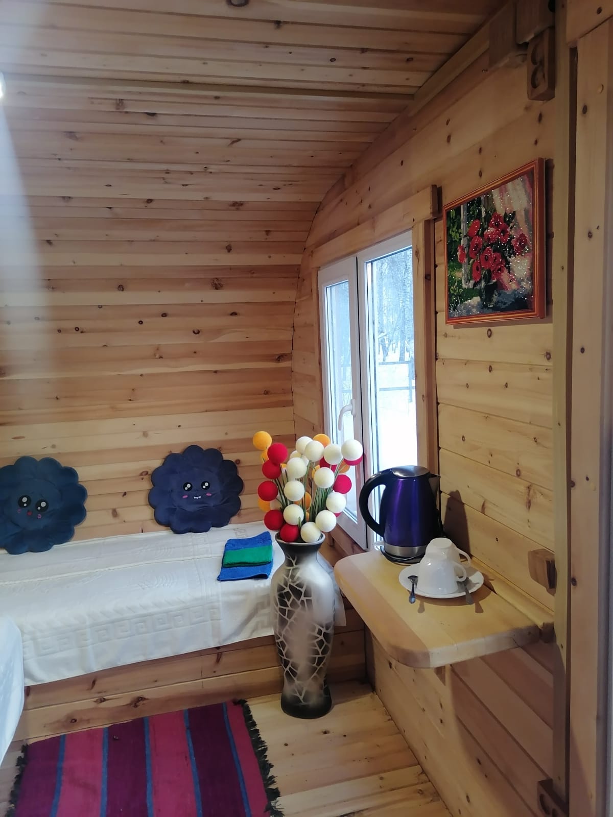 Двухместный домик с видом на горы